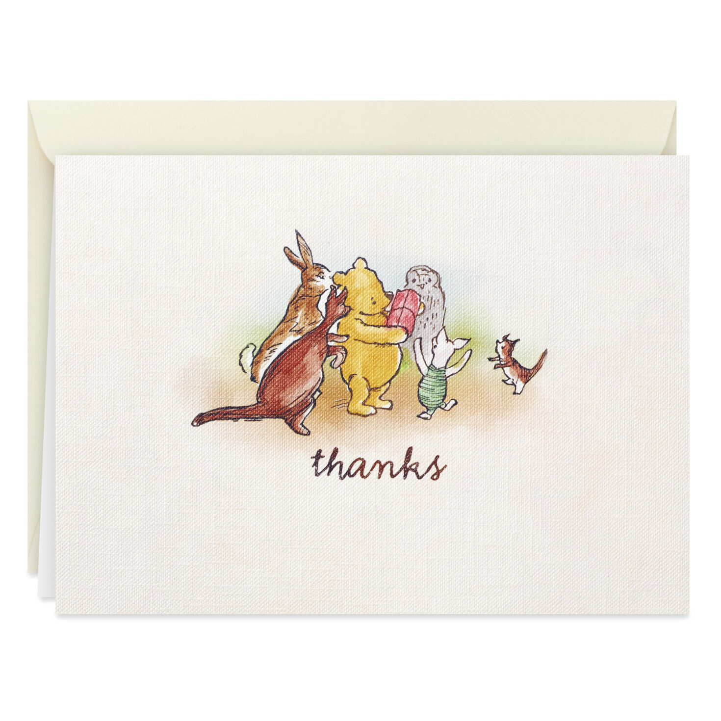 Disney Winnie the Pooh Boxed Blank Thank-You Notes, Pack of 10