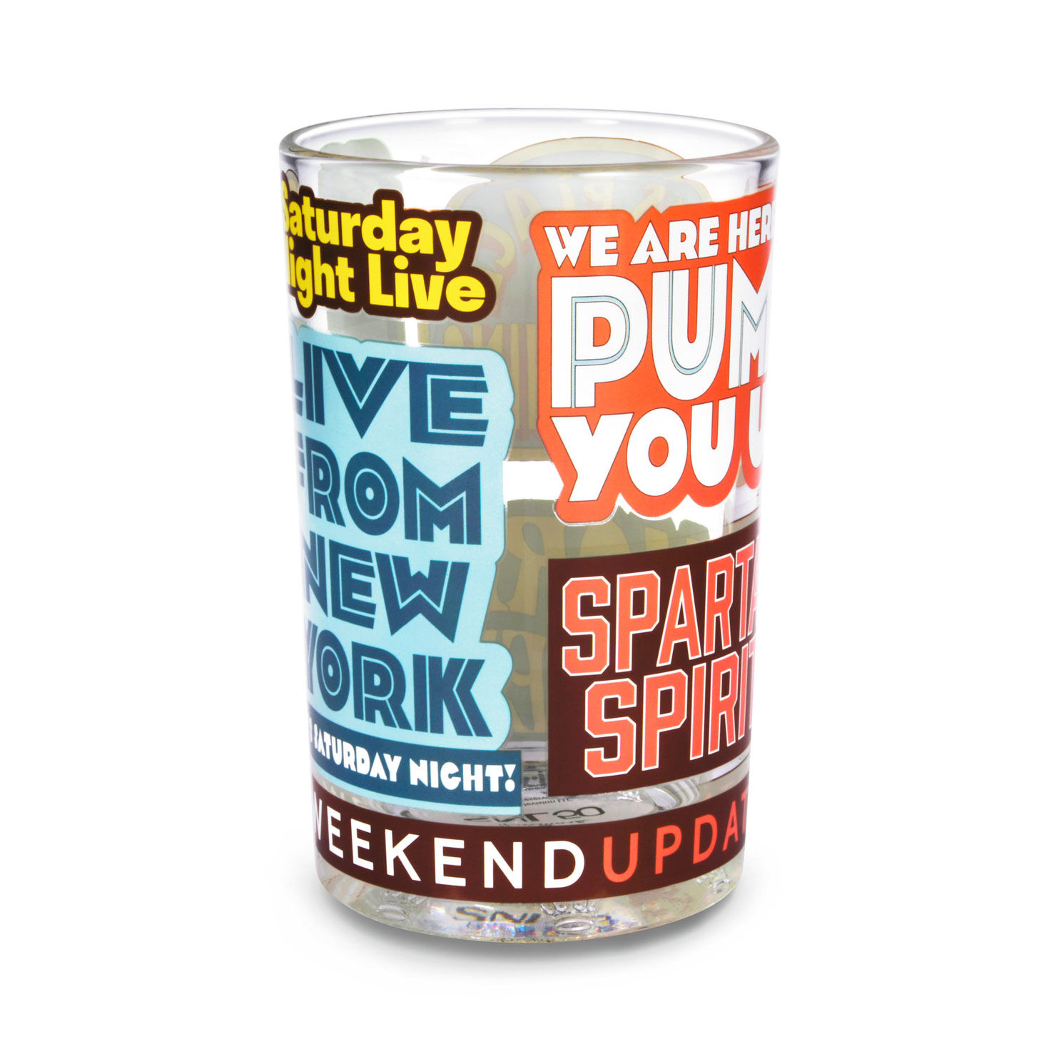 SNL Best of SNL Slogans Collectible Drinking Glass, 13.5 oz.