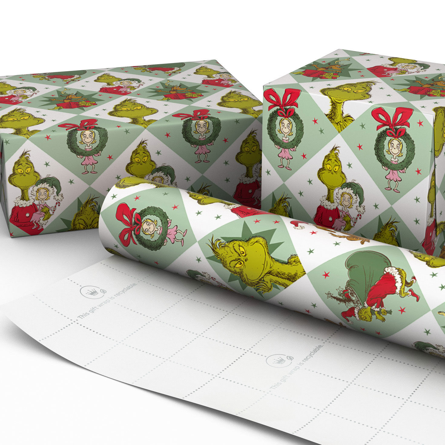 3256-dr-seuss-s-how-the-grinch-stole-christmas-grinch-on-colored-squares-jumbo-wrapping-paper-roll-70-sq-ft--2.jpg Dr. Seuss's How the Grinch Stole Christmas!™ Grinch on Colored Squares Jumbo Wrapping Paper Roll, 70 sq. ft.