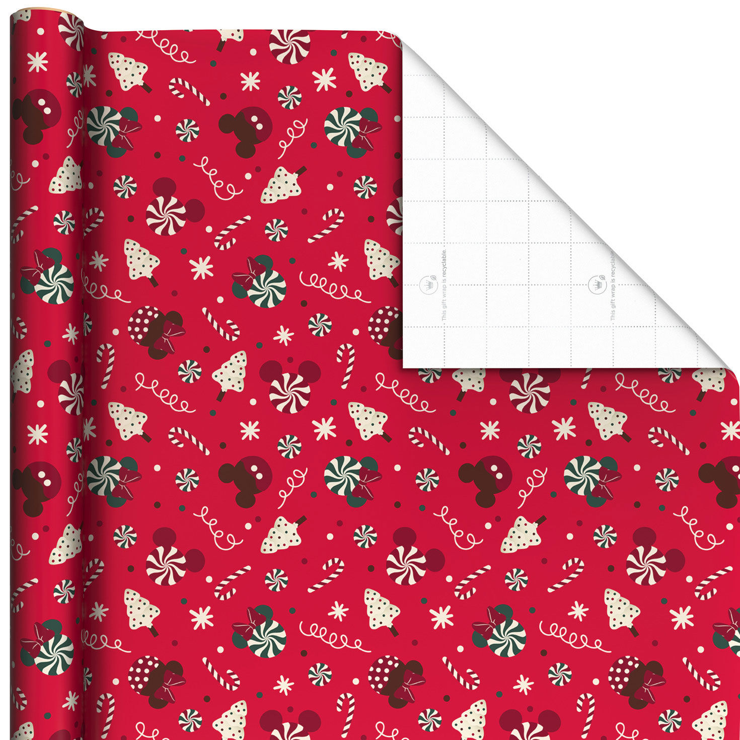 3273-disney-mickey-and-minnie-treats-on-red-jumbo-christmas-wrapping-paper-roll-70-sq-ft--1.jpg Disney Mickey and Minnie Treats on Red Jumbo Christmas Wrapping Paper Roll, 70 sq. ft.