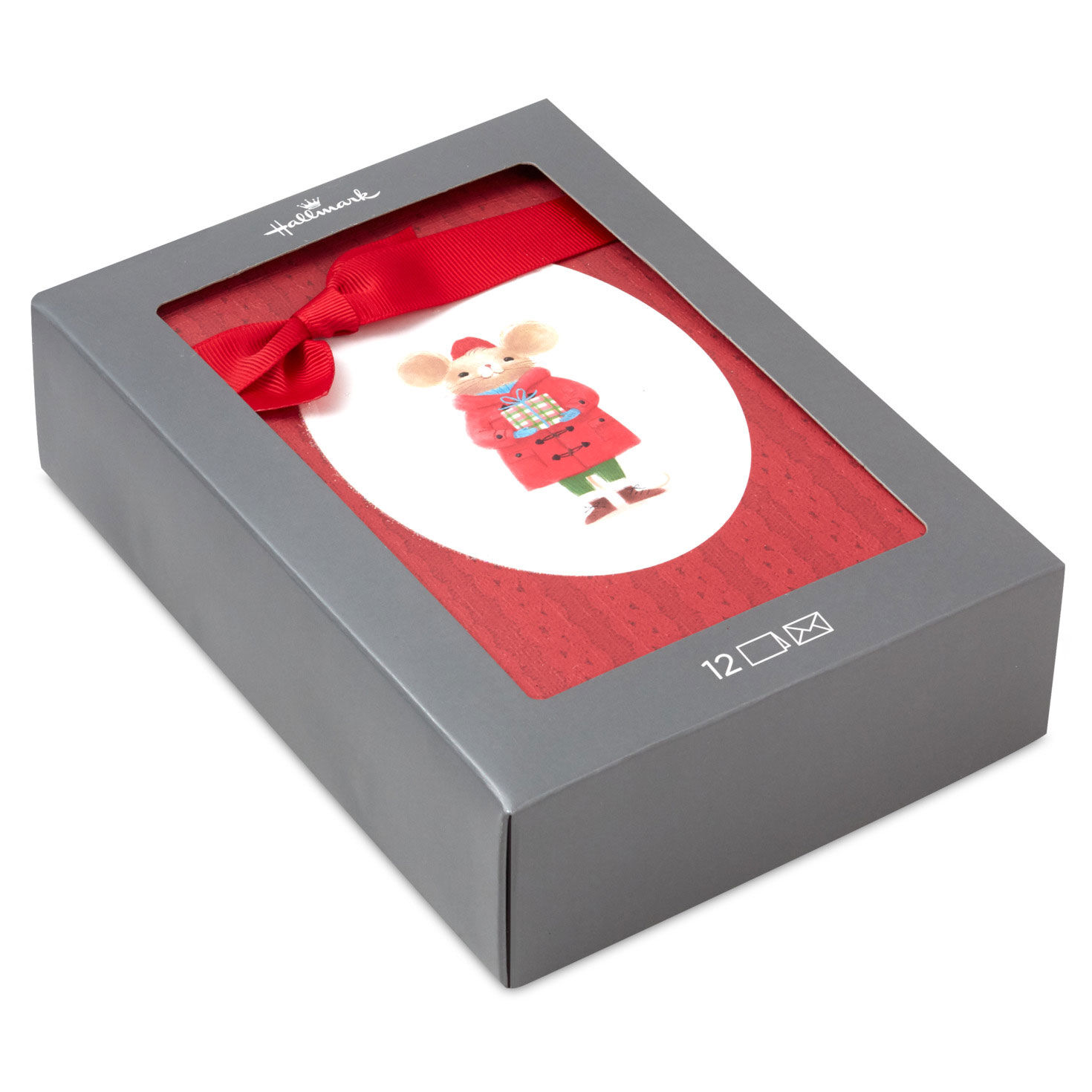 3285-sweet-holiday-mouse-boxed-christmas-cards-pack-of-12-1.jpg Sweet Holiday Mouse Boxed Christmas Cards, Pack of 12