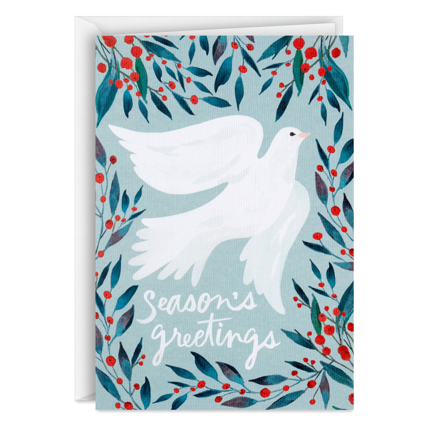 Watercolor Dove Packaged Christmas Cards, Pack Of 5 Hallmark