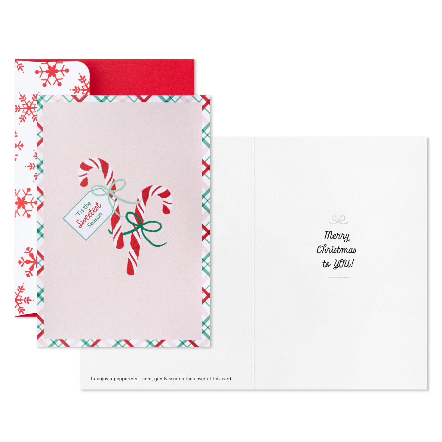 3332-candy-canes-on-pink-scented-boxed-christmas-cards-pack-of-12-3.jpg Candy Canes on Pink Scented Boxed Christmas Cards, Pack of 12