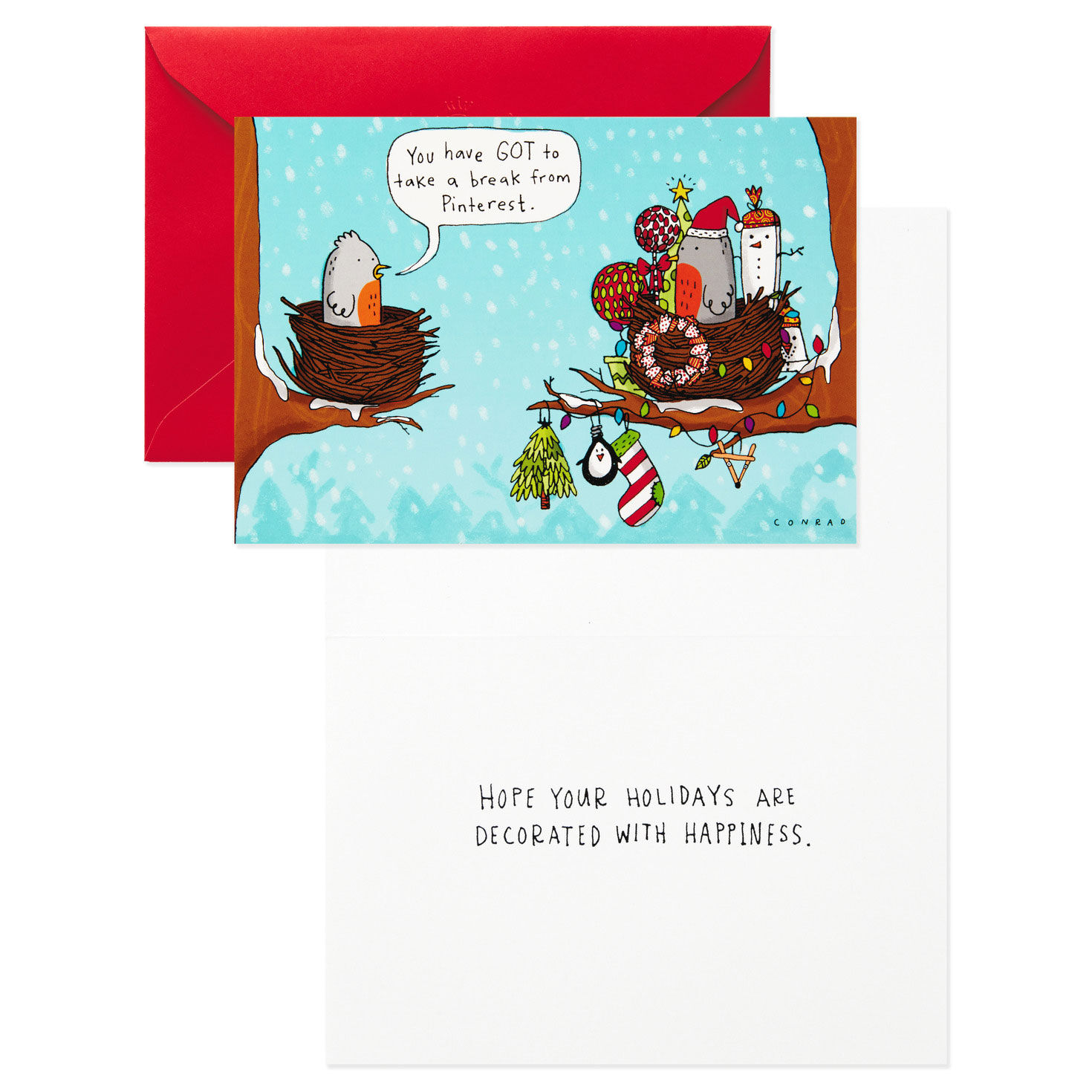 3358-modern-holidays-funny-assorted-boxed-christmas-cards-pack-of-24-4.jpg Modern Holidays Funny Assorted Boxed Christmas Cards, Pack of 24