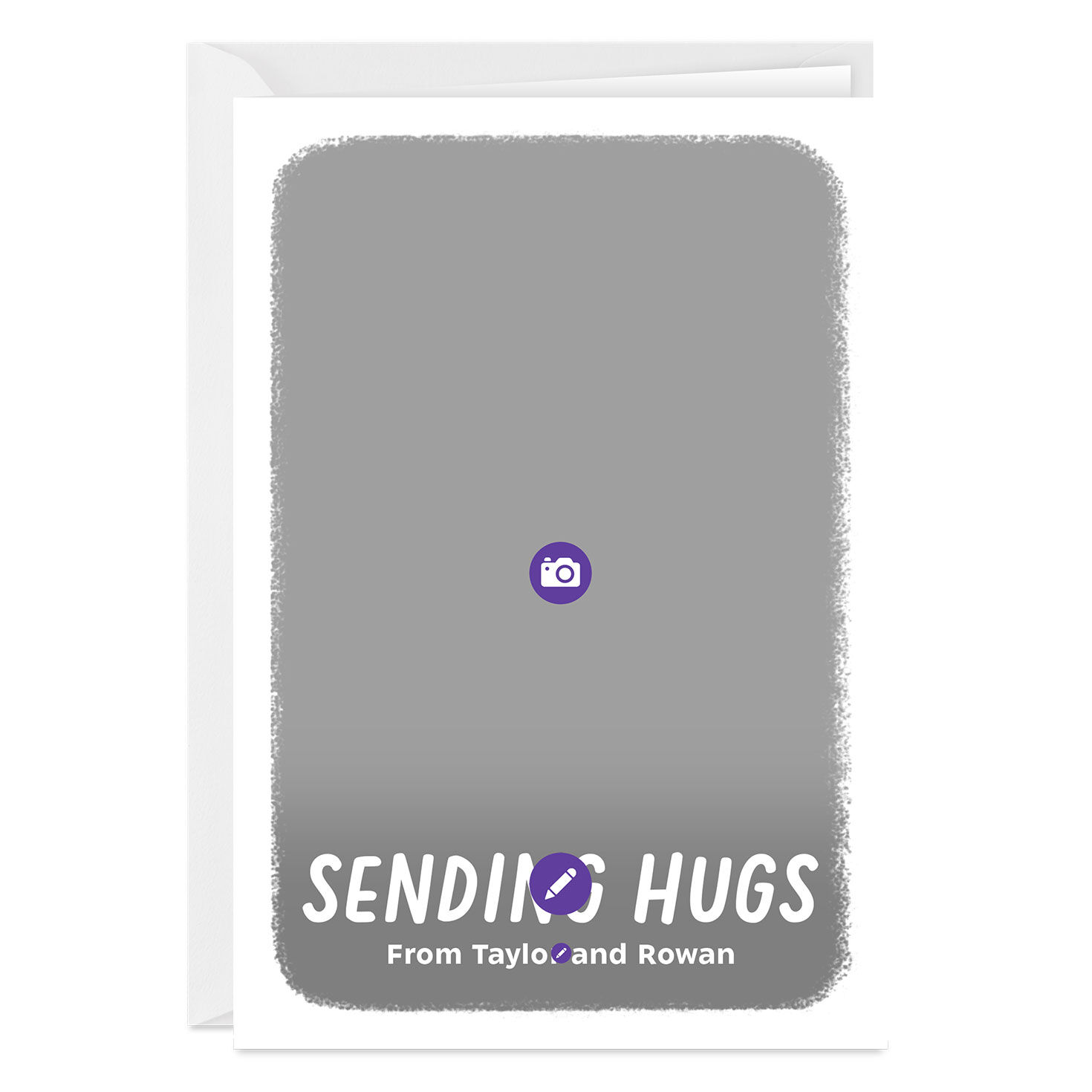 3552-personalized-white-outline-photo-card-3.jpg Personalized White Outline Photo Card