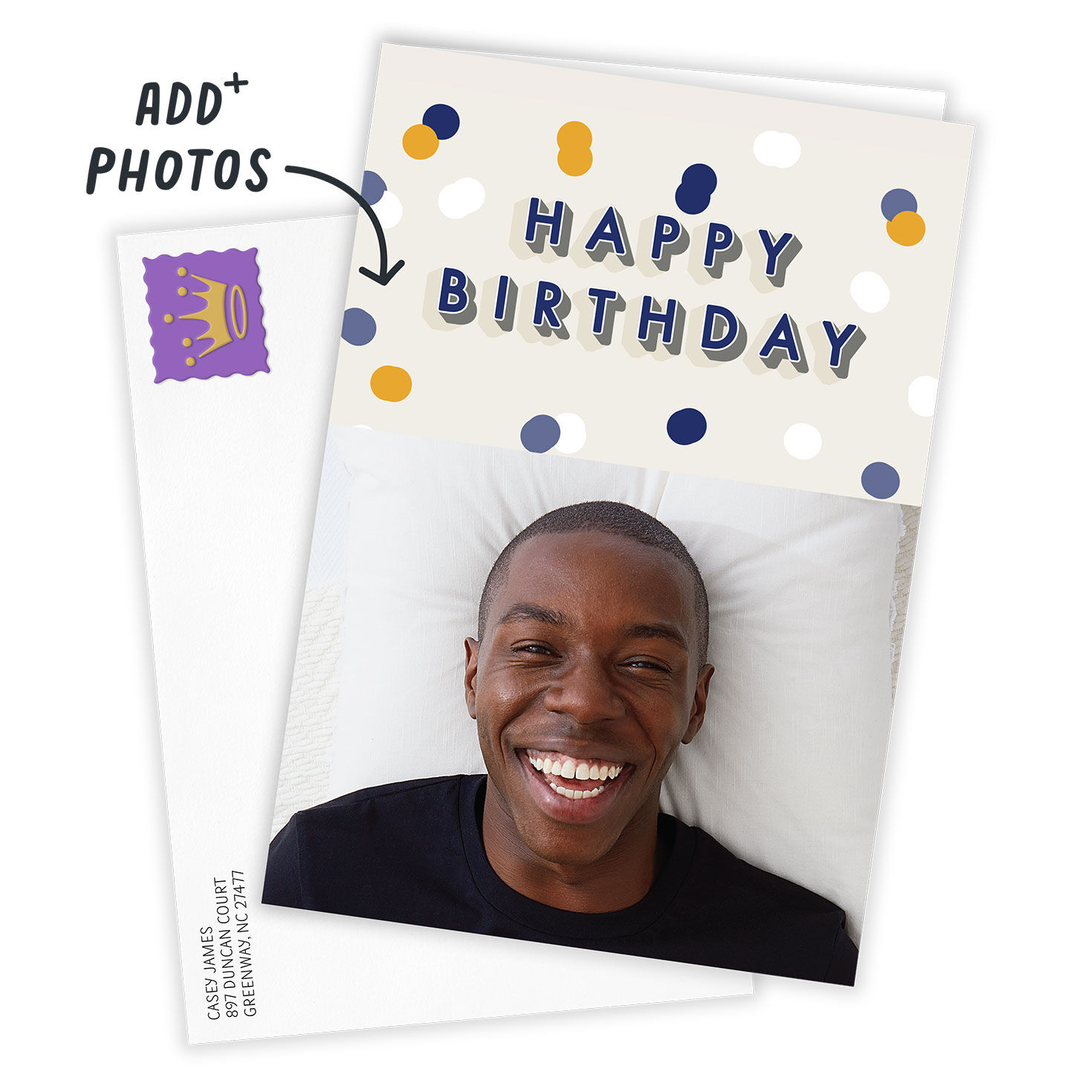 3581-personalized-happy-birthday-confetti-photo-card-2.jpg Personalized Happy Birthday Confetti Photo Card