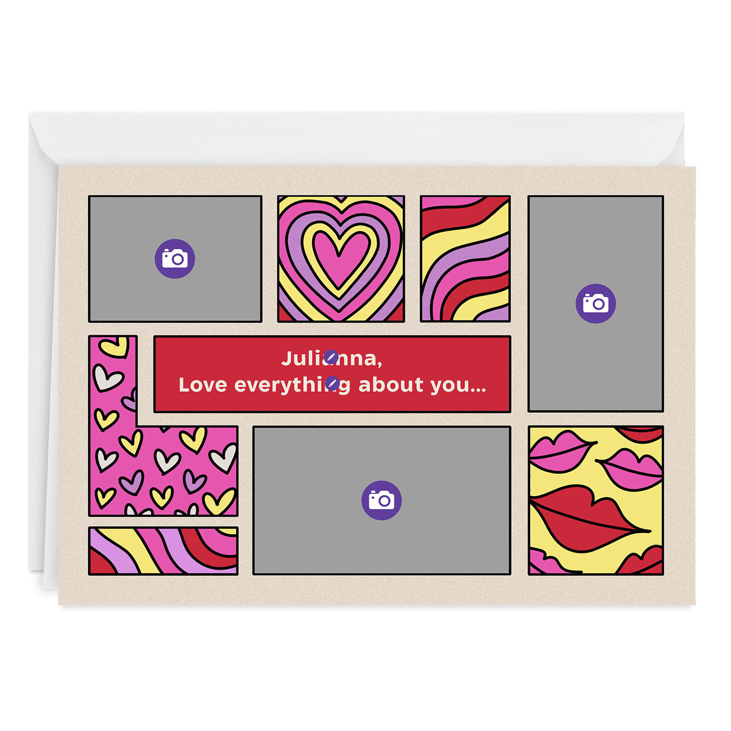 3623-personalized-fun-designs-photo-collage-love-photo-card-3.jpg Personalized Fun Designs Photo Collage Love Photo Card