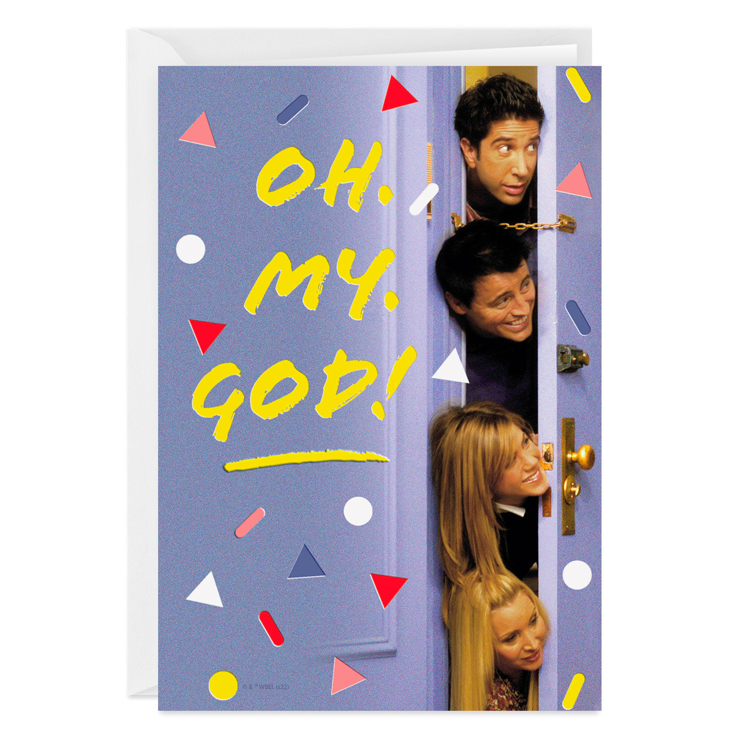 Personalized Friends Oh My God Card