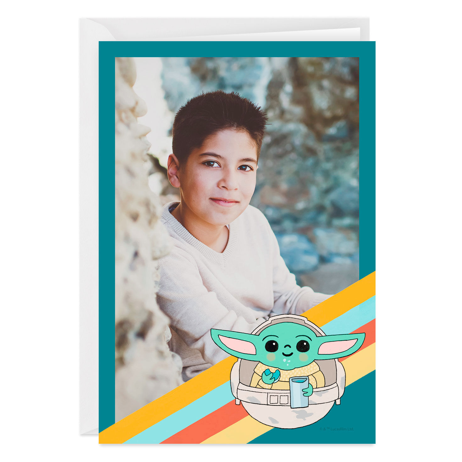Star Wars: The Mandalorian™ Grogu™ Frame Photo Card