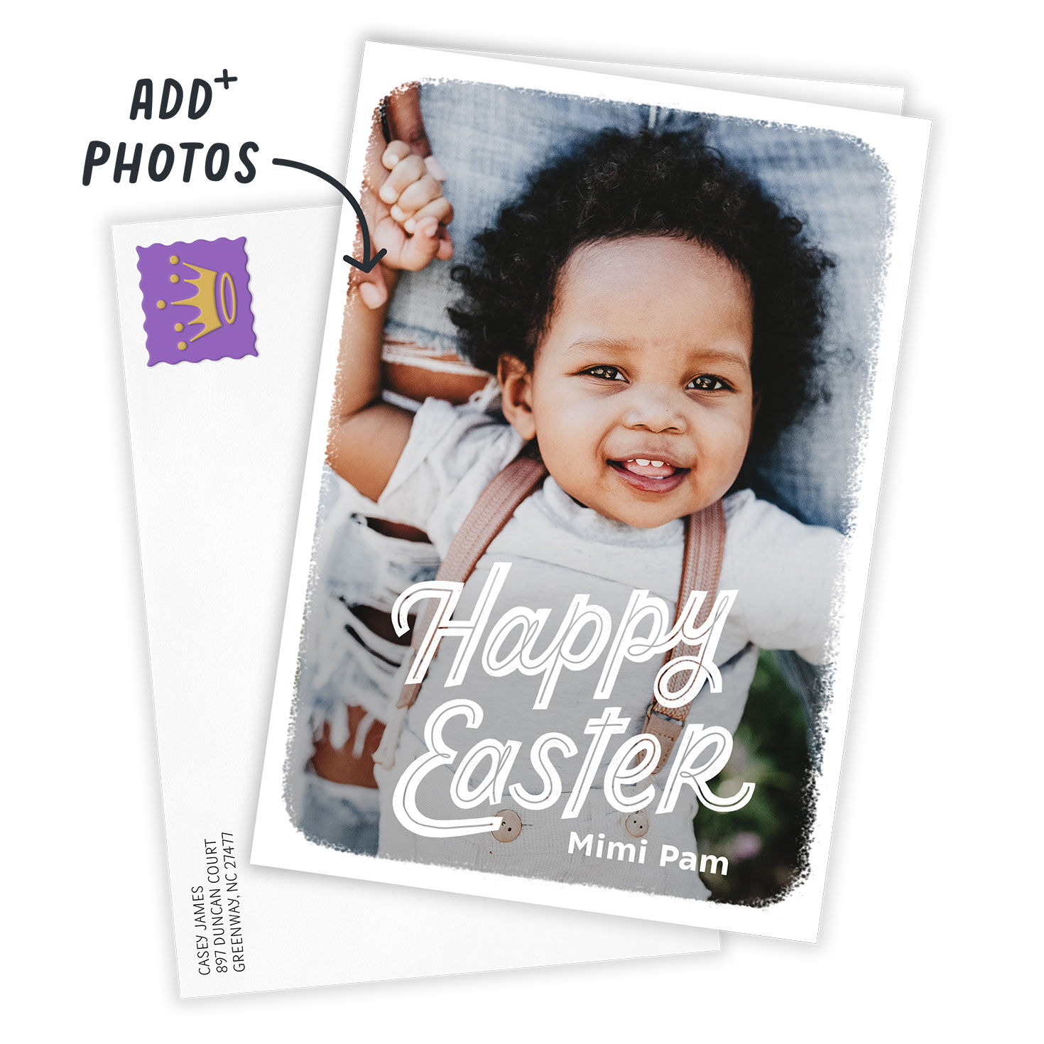 3647-full-photo-happy-easter-custom-card-2.jpg Full Photo Happy Easter Custom Card