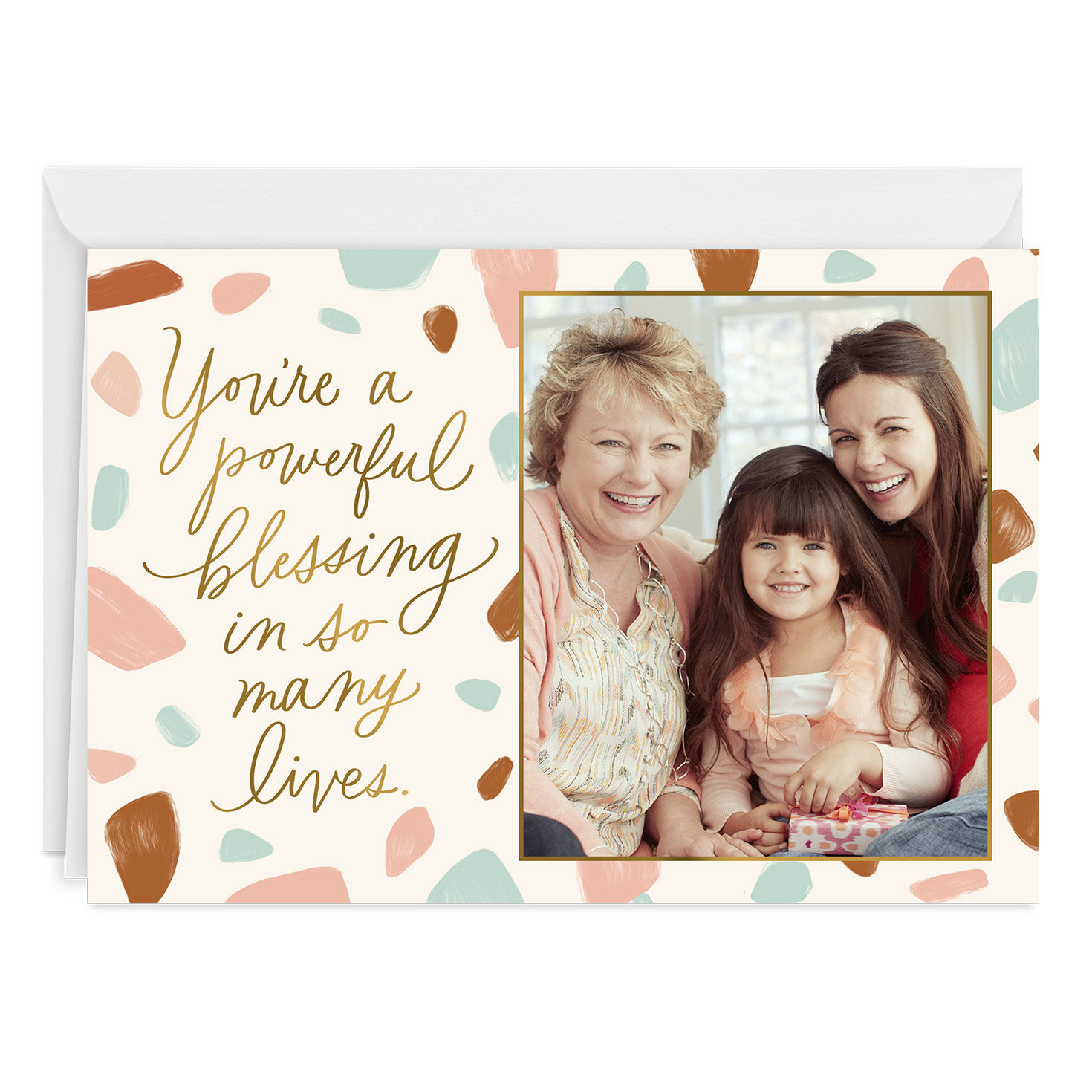 Personalized You’re a Blessing Photo Card