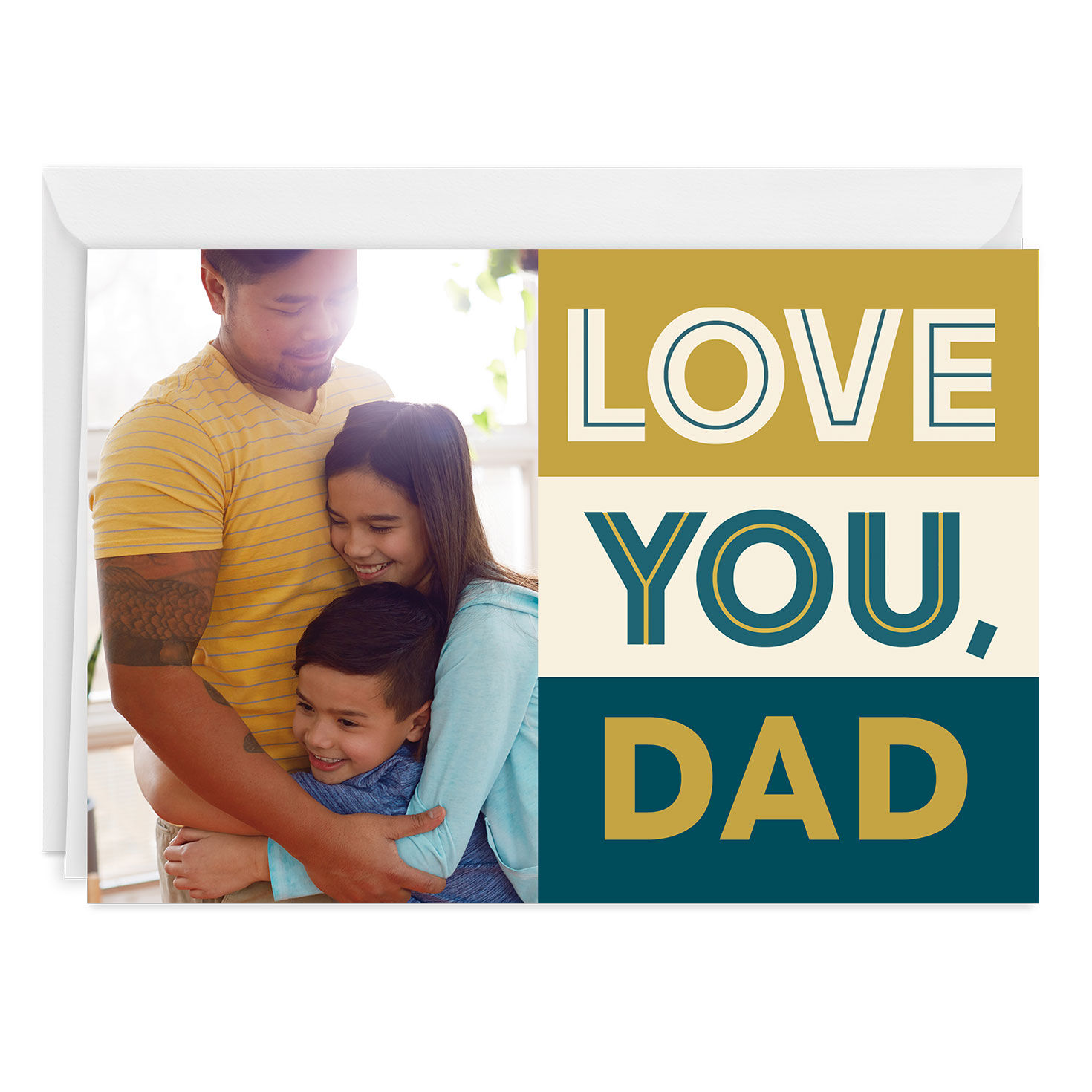 Personalized Love You Photo Card
