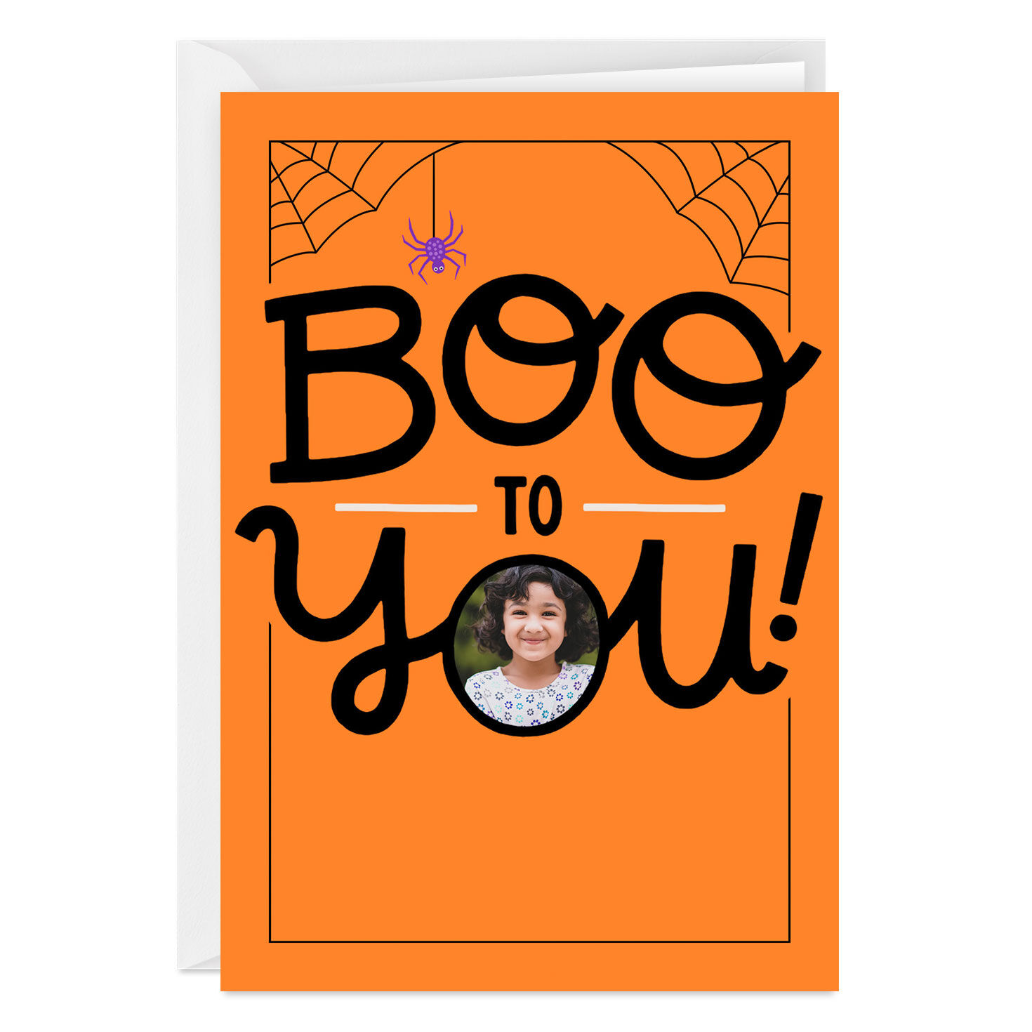 Boo to You Custom Halloween Card
