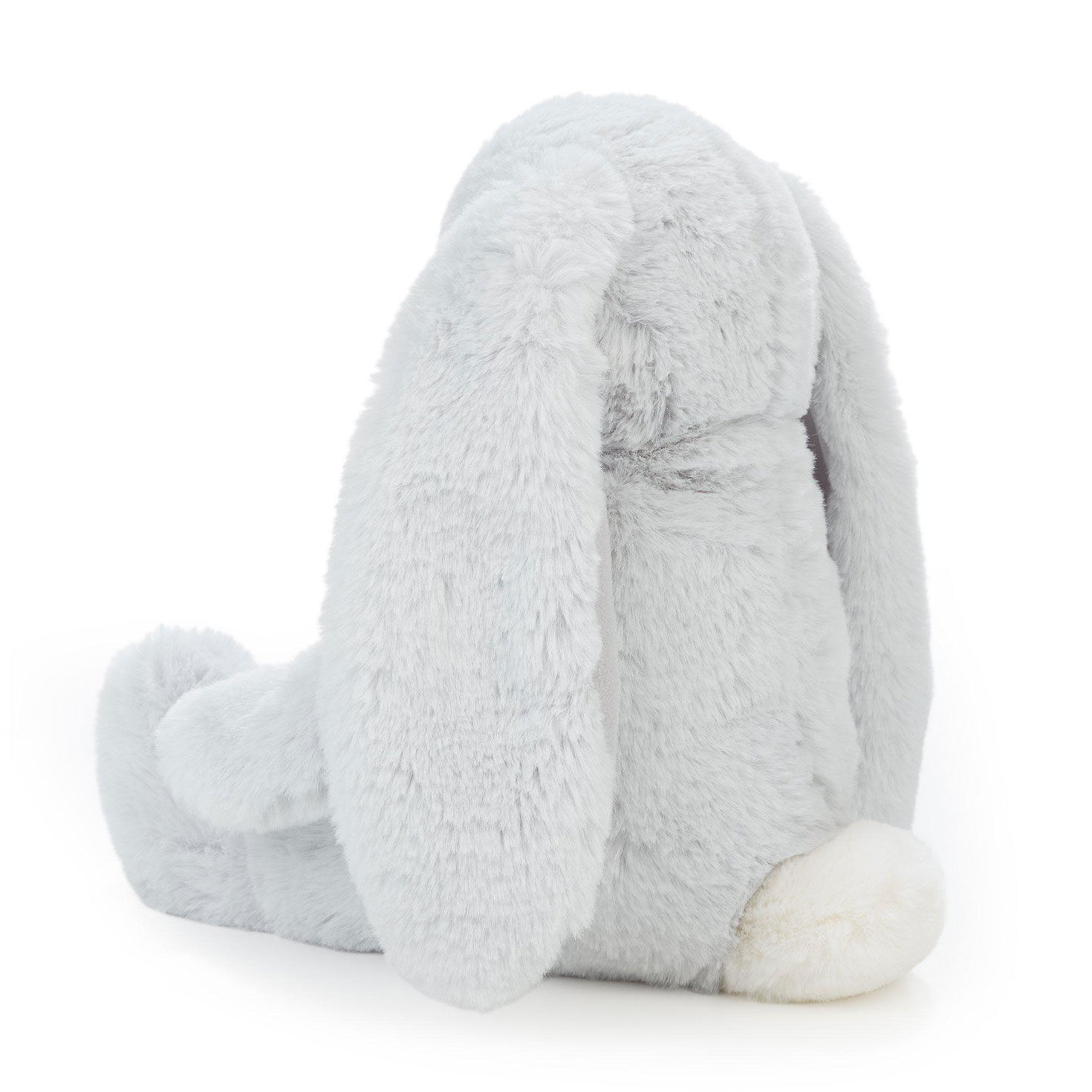 Bunnies by the Bay Little Nibble Gray Bunny Stuffed Animal, 12"