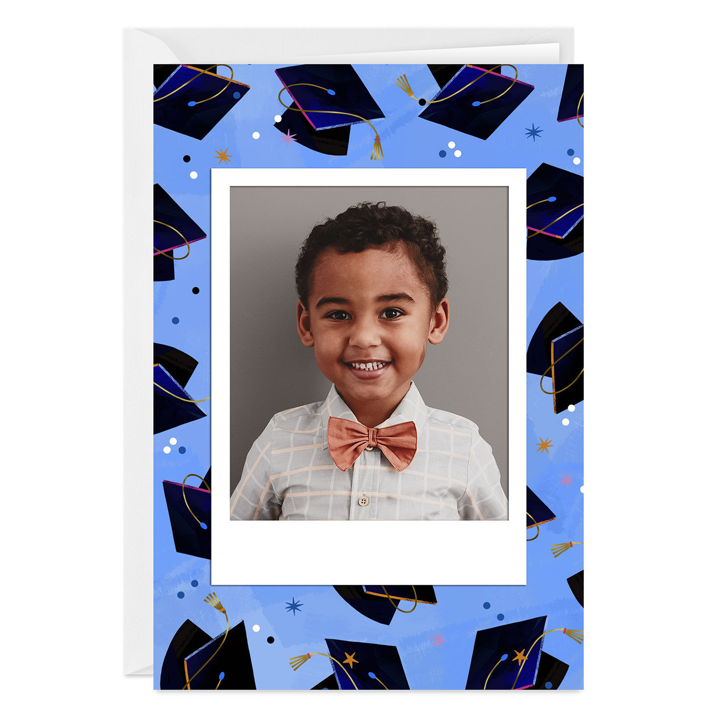 Grad Caps Custom Graduation Card