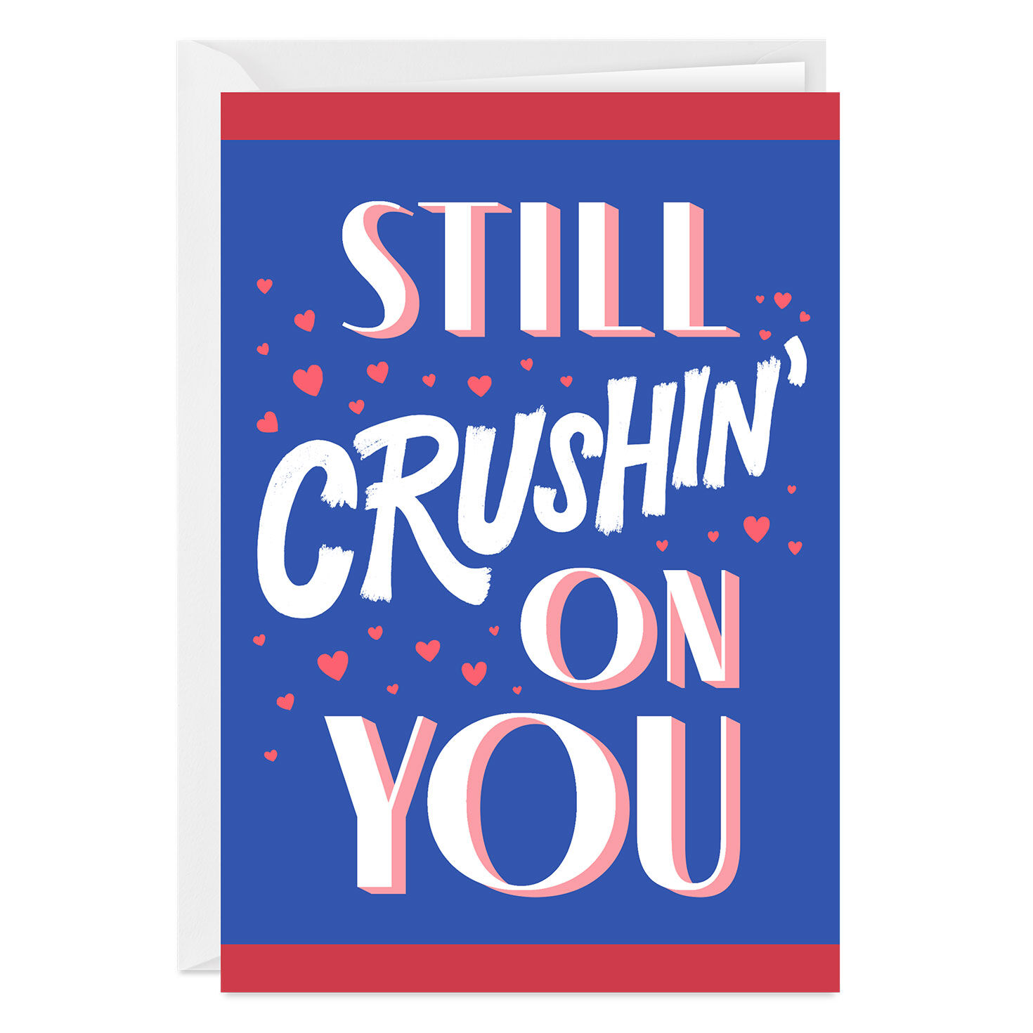 Crushin' on You Custom Love Card