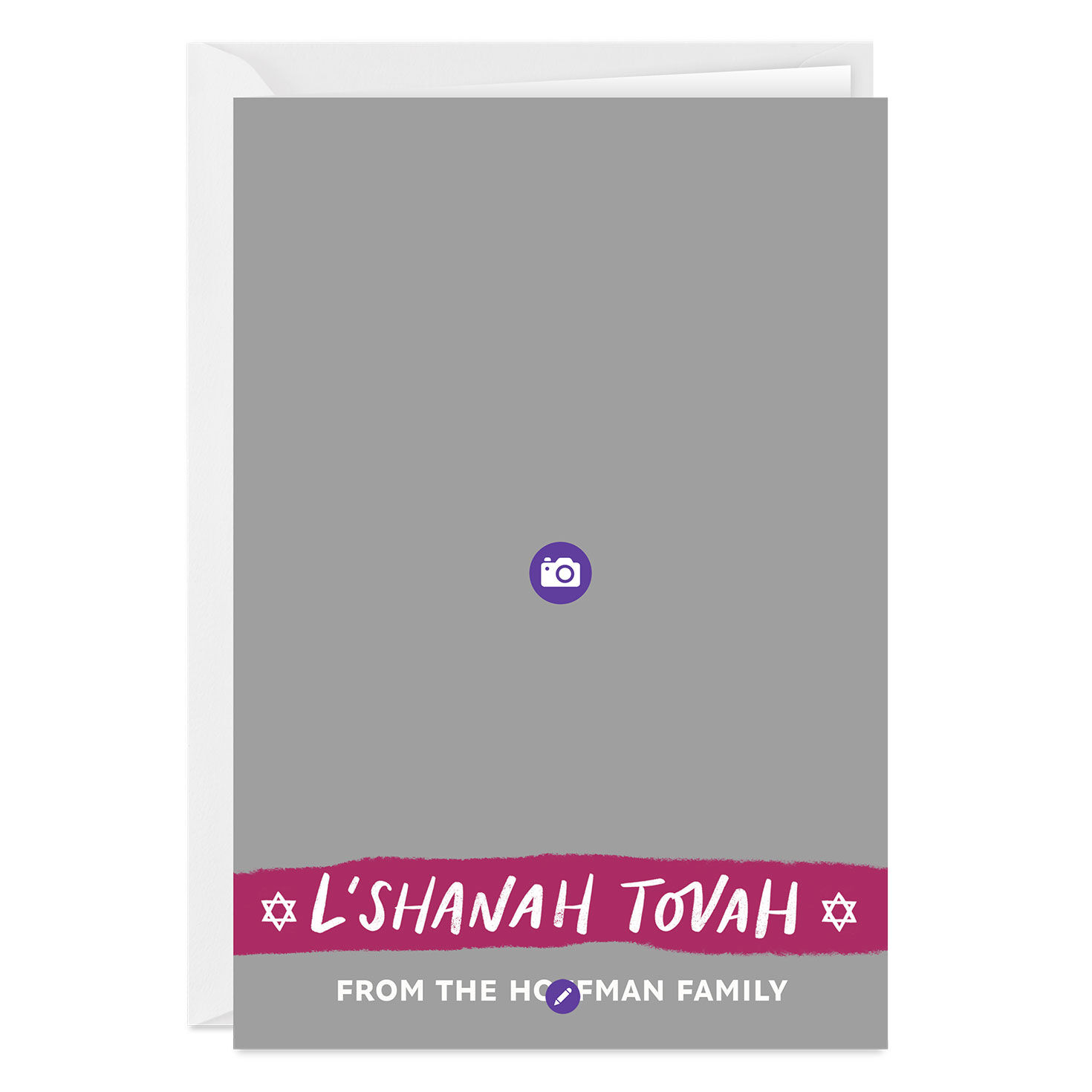 4057-l-shanah-tovah-custom-rosh-hashanah-card-3.jpg L'Shanah Tovah Custom Rosh Hashanah Card
