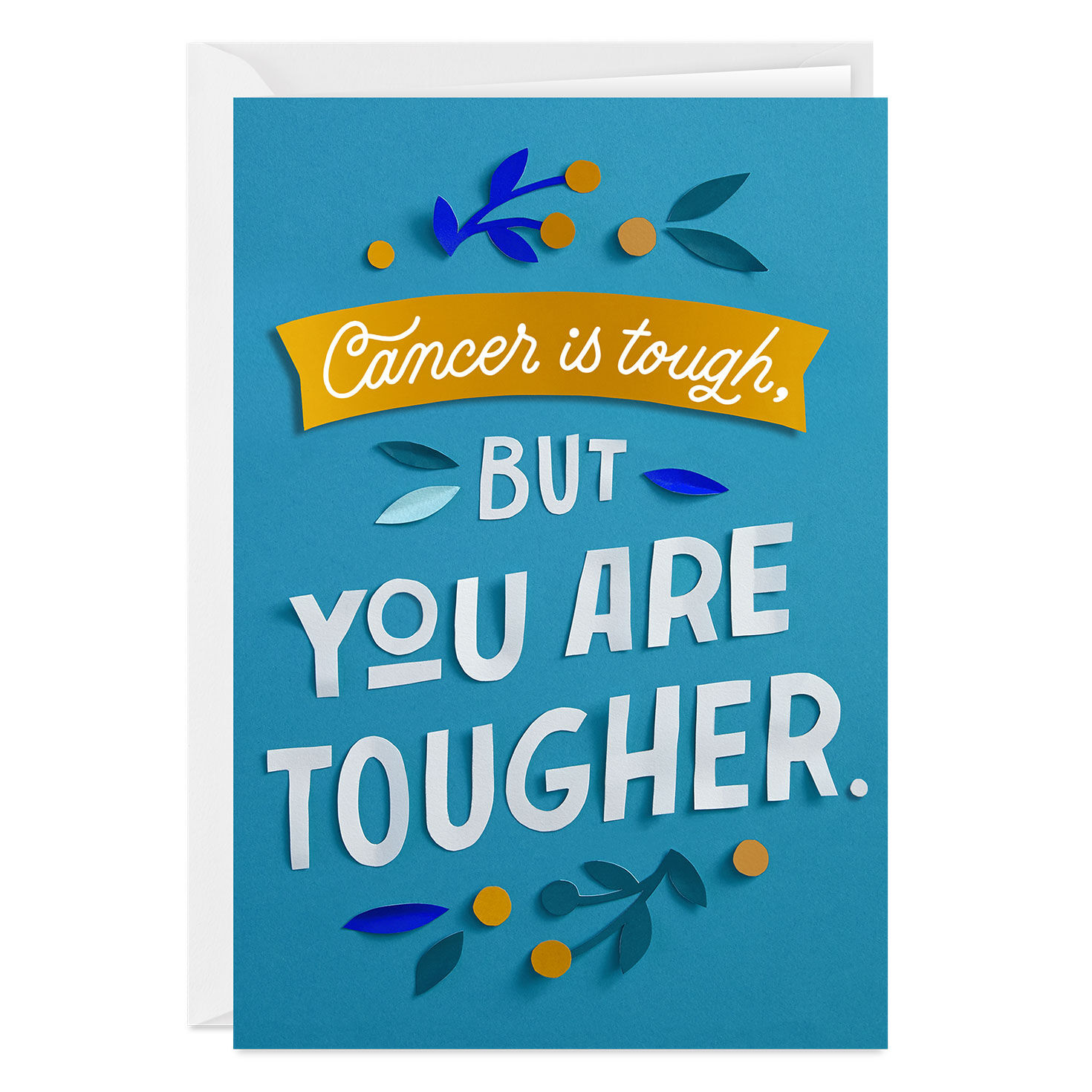 4157-you-re-tougher-than-cancer-custom-encouragement-card-1.jpg You're Tougher Than Cancer Custom Encouragement Card