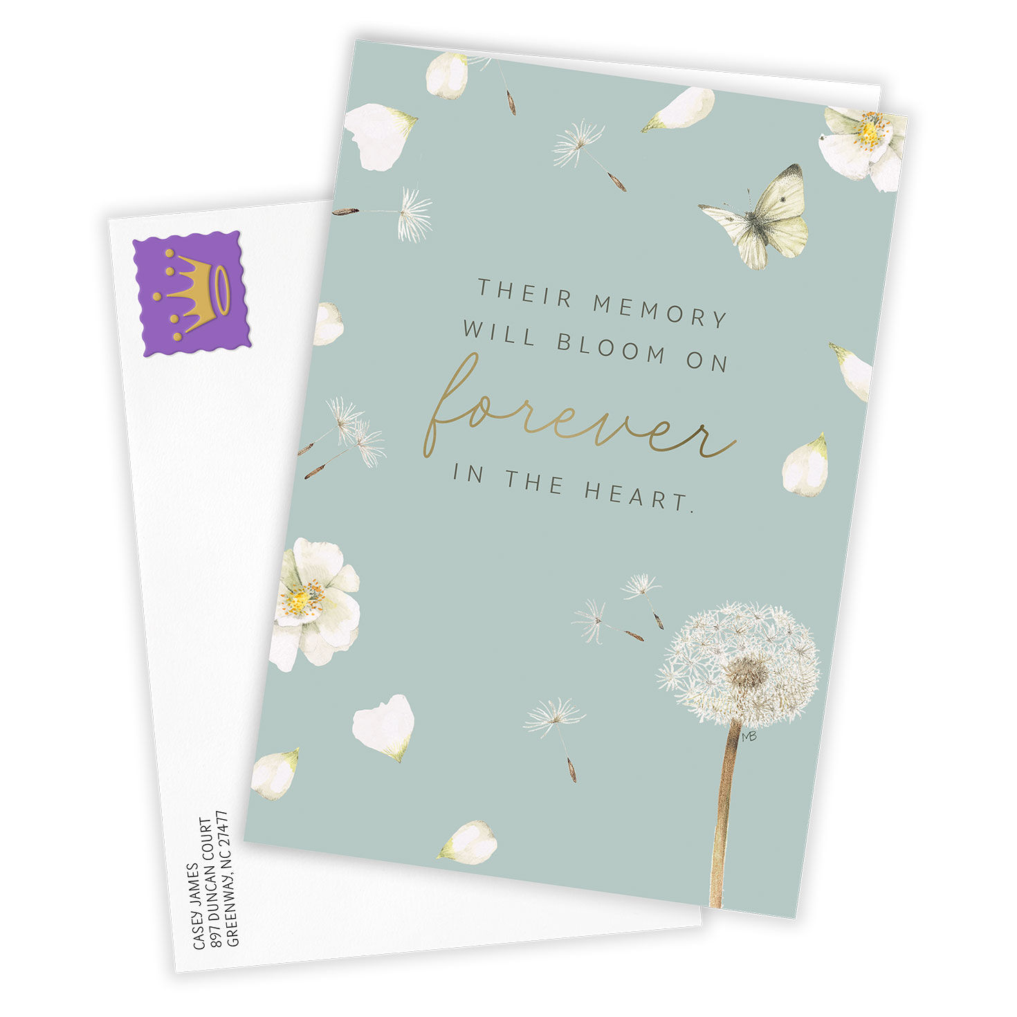 4205-marjolein-bastin-their-memory-will-bloom-forever-custom-sympathy-card-2.jpg Marjolein Bastin Their Memory Will Bloom Forever Custom Sympathy Card
