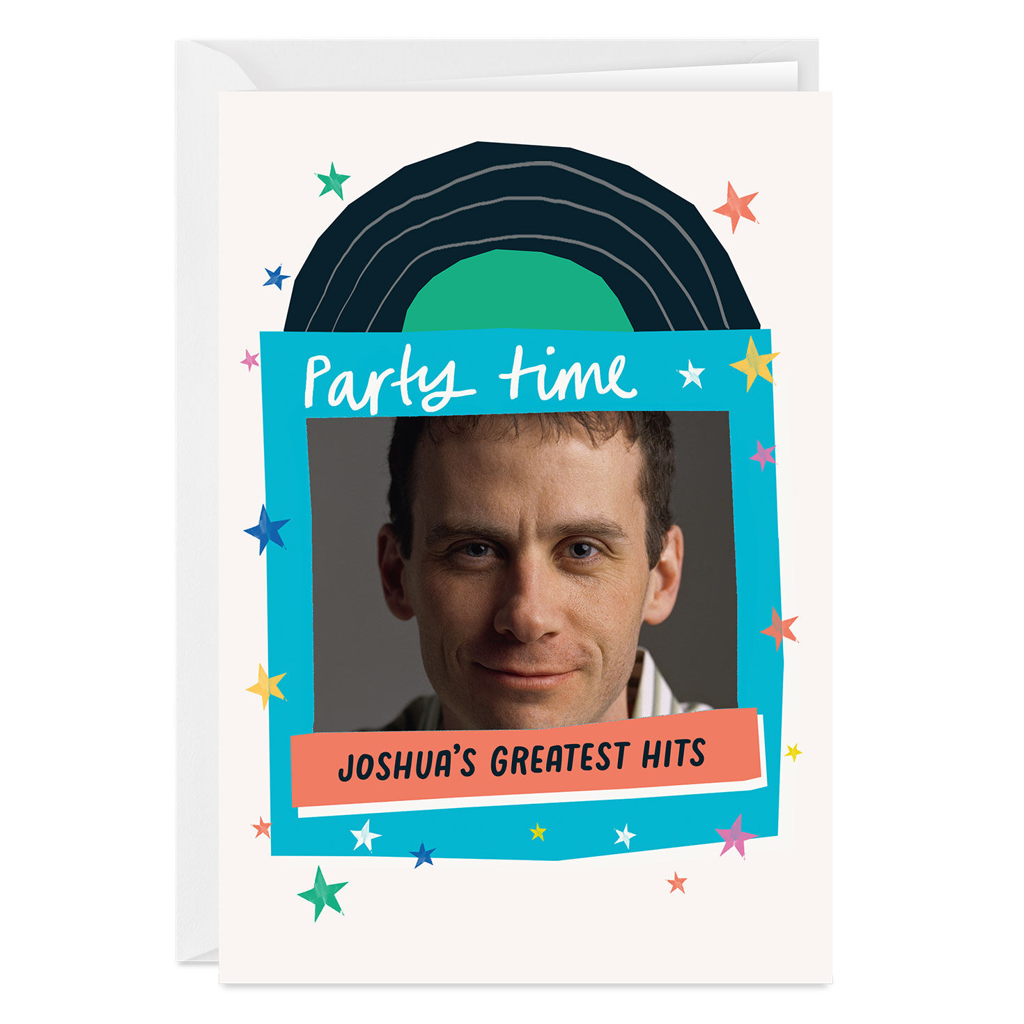 4228-party-time-custom-birthday-card-1.jpg Party Time Custom Birthday Card