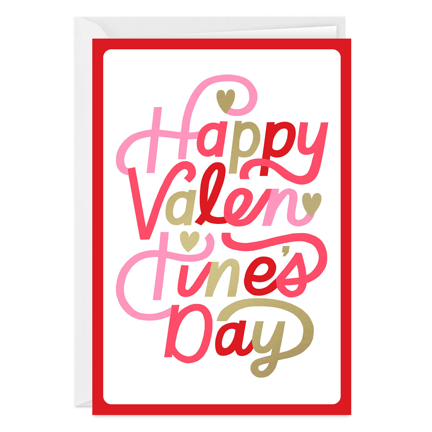 All the Hearts for You Custom Valentine's Day Card
