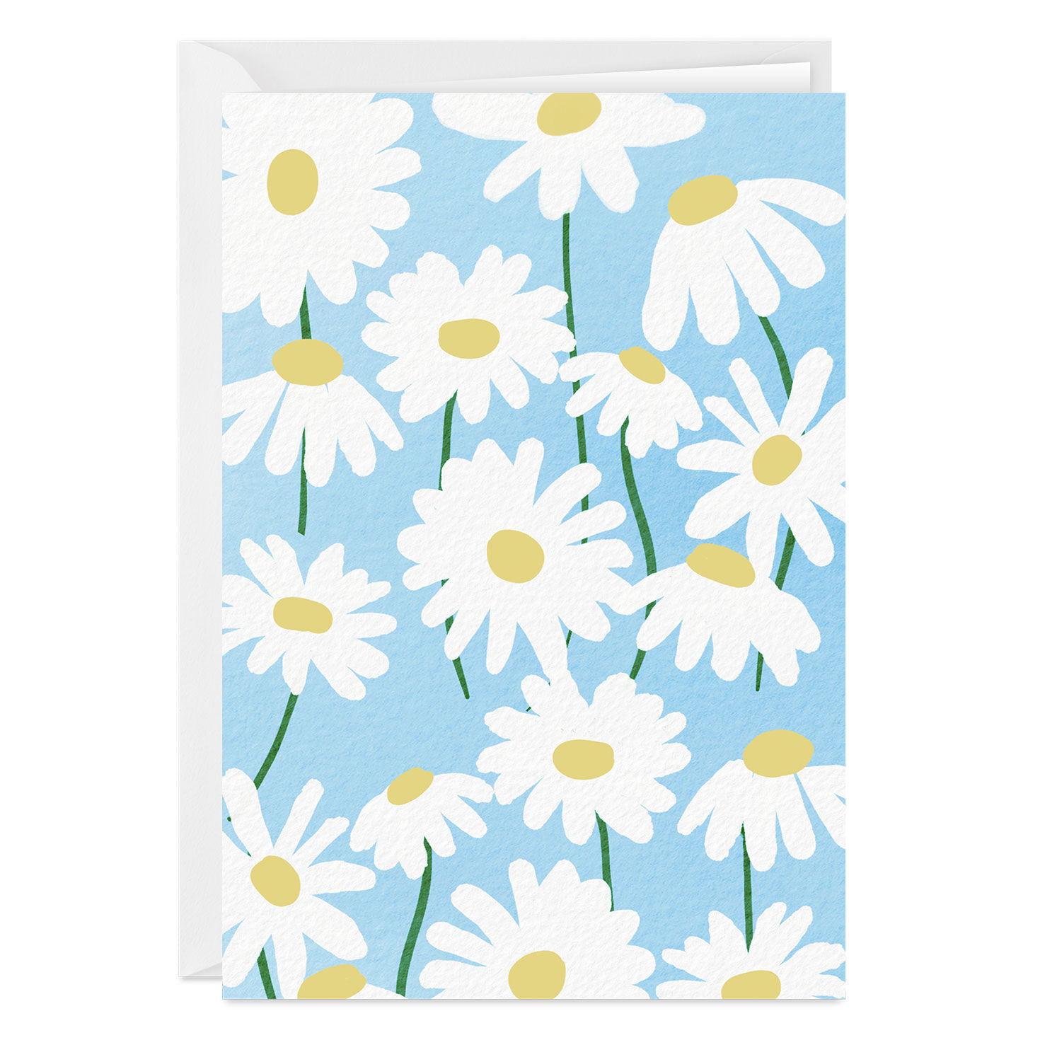 Bold Daisies Blank Custom Card