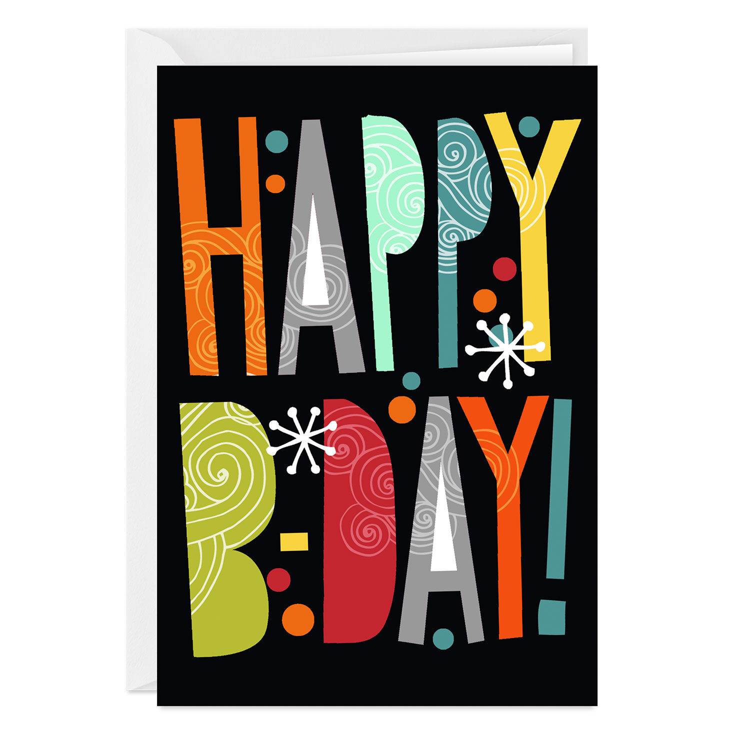 4392-retro-b-day-custom-birthday-card-1.jpg Retro B-Day Custom Birthday Card