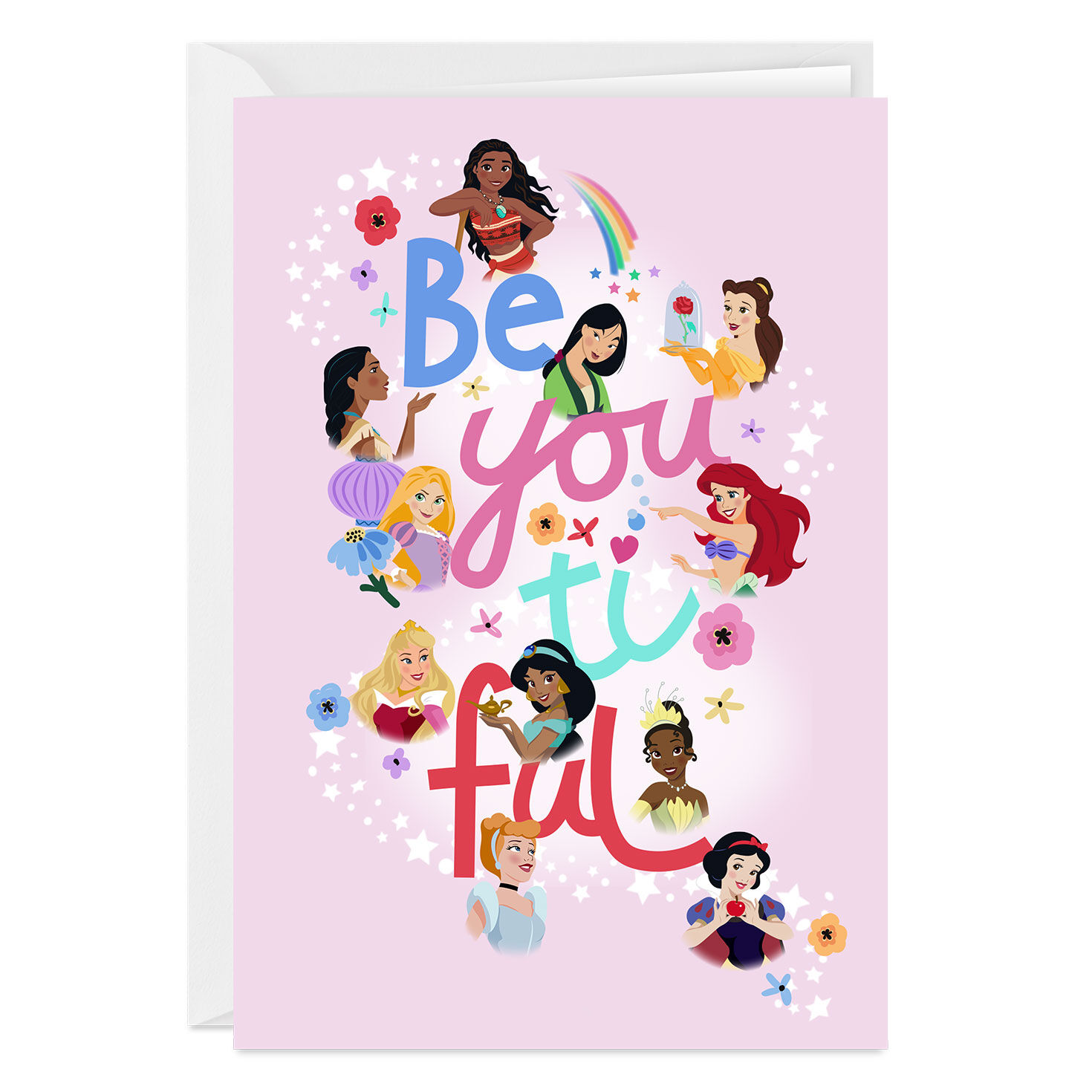 4421-disney-princess-be-you-tiful-custom-encouragement-card-1.jpg Disney Princess Be-you-tiful Custom Encouragement Card