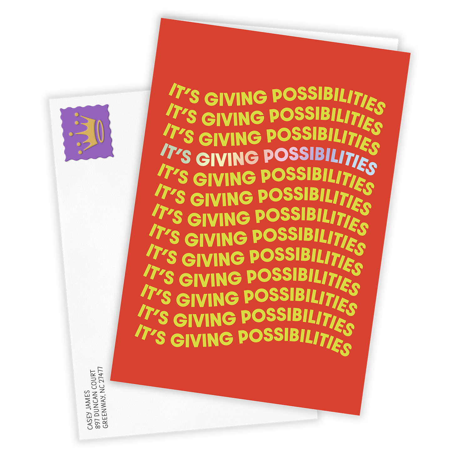 4428-it-s-giving-possibilities-custom-congratulations-card-2.jpg It's Giving Possibilities Custom Congratulations Card