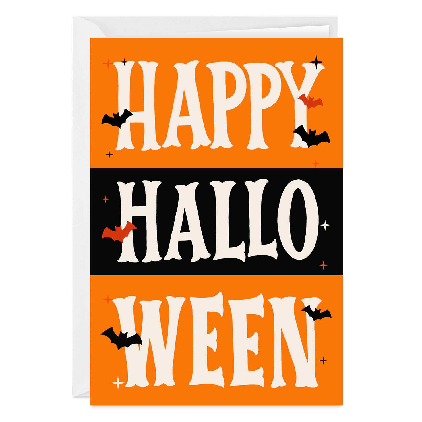 4437-frights-and-fun-bold-stripes-custom-halloween-card-1.jpg Frights and Fun Bold Stripes Custom Halloween Card