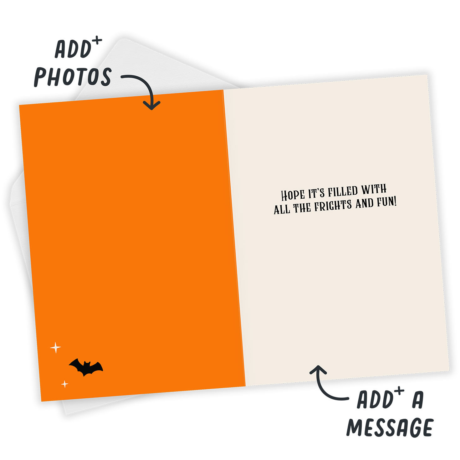 4437-frights-and-fun-bold-stripes-custom-halloween-card-3.jpg Frights and Fun Bold Stripes Custom Halloween Card
