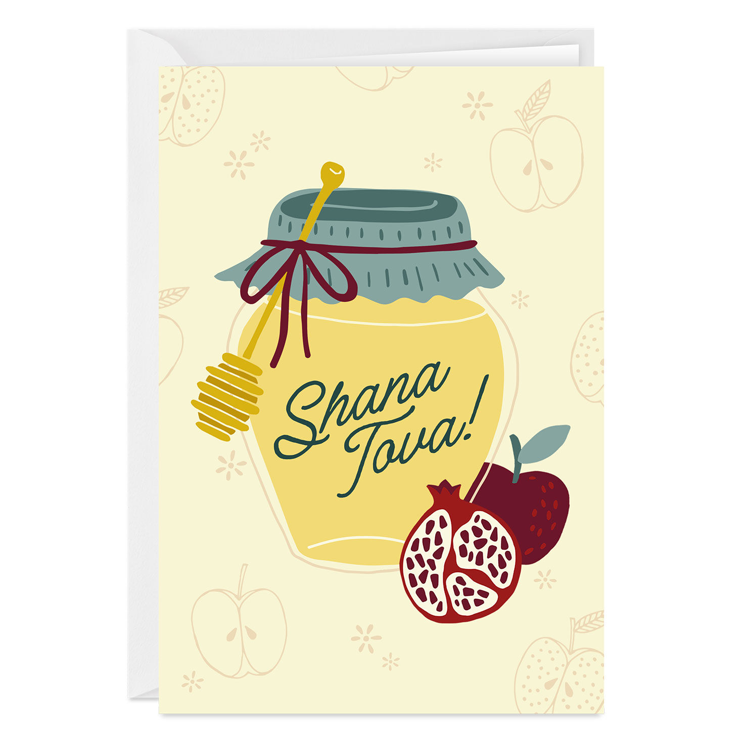 4441-sweet-peace-and-blessings-custom-rosh-hashanah-card-1.jpg Sweet Peace and Blessings Custom Rosh Hashanah Card