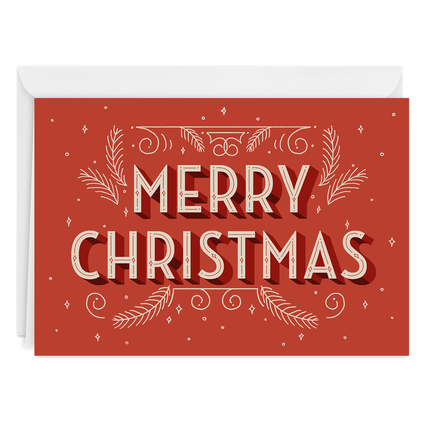 4454-vintage-festive-custom-christmas-card-1.jpg Vintage Festive Custom Christmas Card