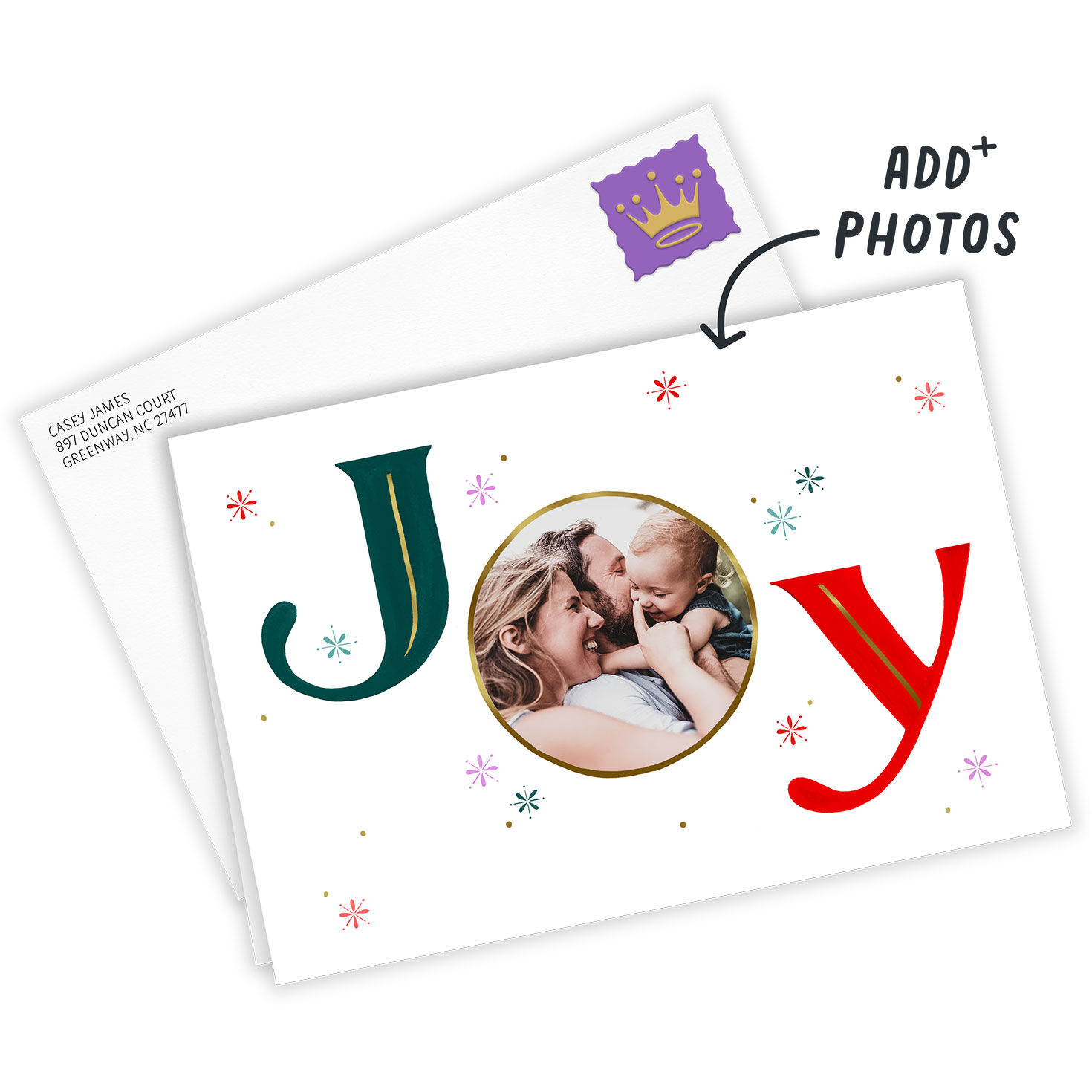 4456-joy-and-snowflakes-custom-christmas-card-2.jpg Joy and Snowflakes Custom Christmas Card