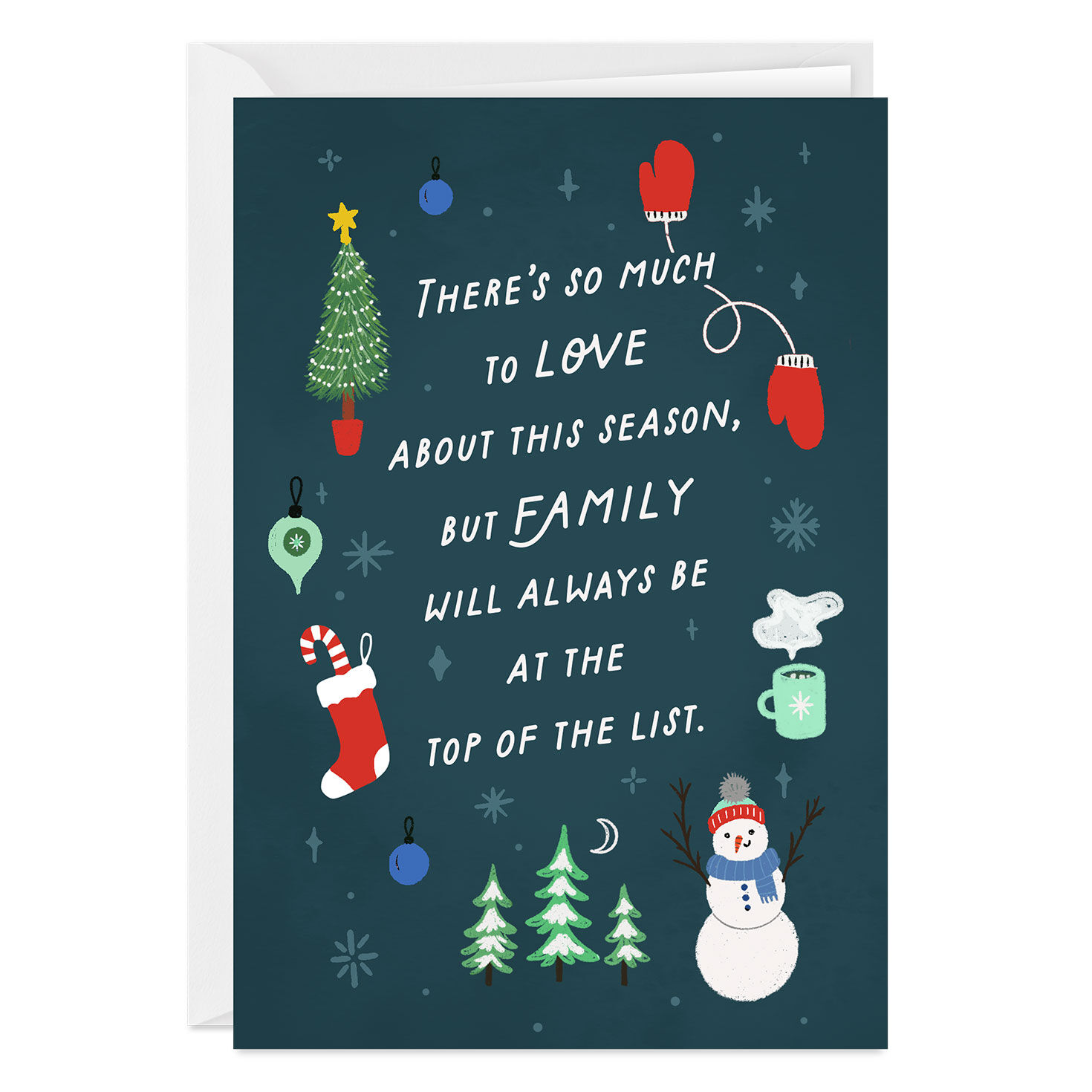 Season of Family Custom Christmas Card