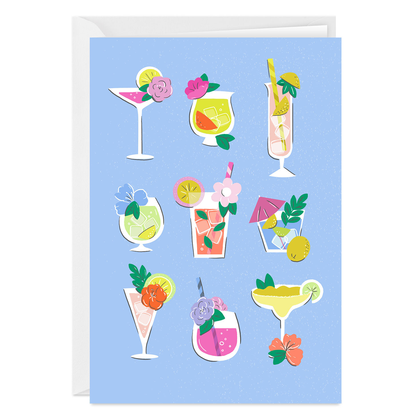 4517-tropical-cocktails-blank-custom-card-1.jpg Tropical Cocktails Blank Custom Card