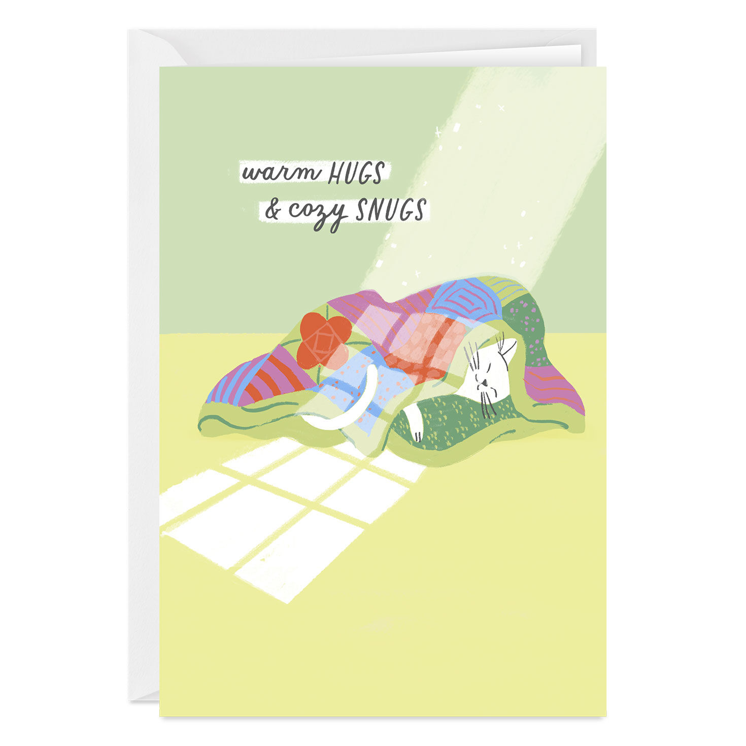 4530-warm-hugs-and-cozy-snugs-custom-thinking-of-you-card-1.jpg Warm Hugs and Cozy Snugs Custom Thinking of You Card