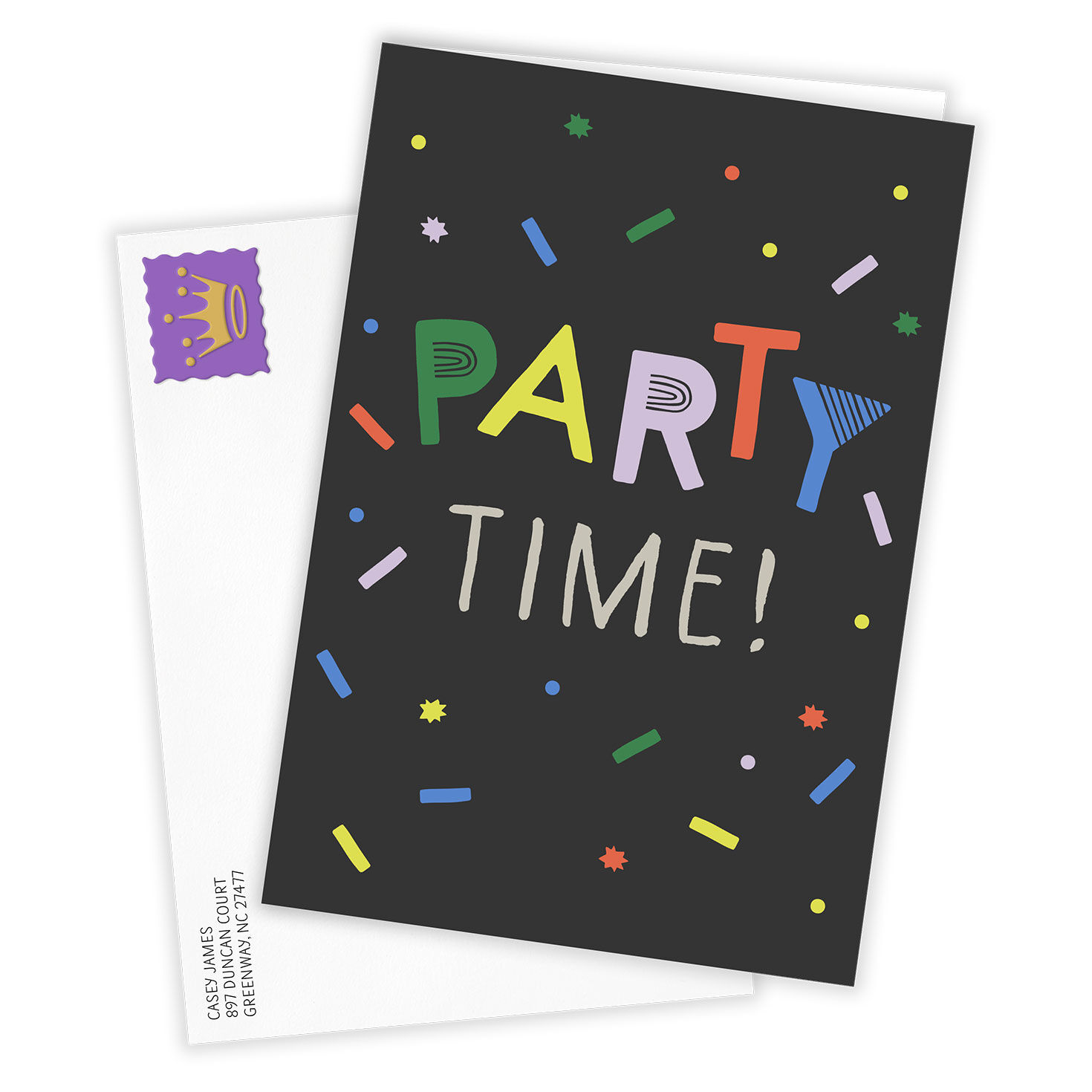 4567-you-are-the-party-custom-birthday-card-2.jpg You Are the Party Custom Birthday Card
