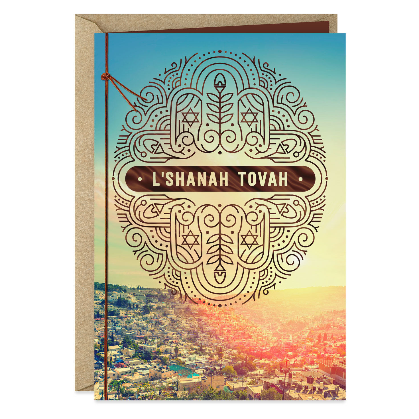 A Year of Many Blessings Rosh Hashanah Card