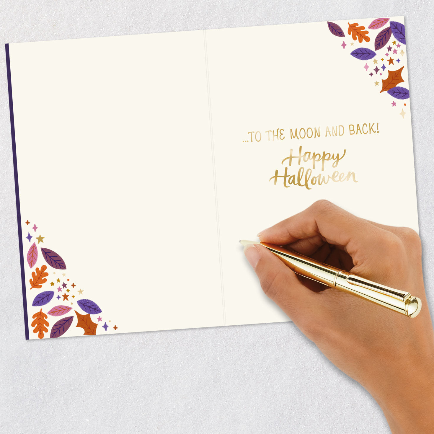 4597-love-you-to-the-moon-and-back-halloween-card-for-granddaughter-6.jpg Love You to the Moon and Back Halloween Card for Granddaughter