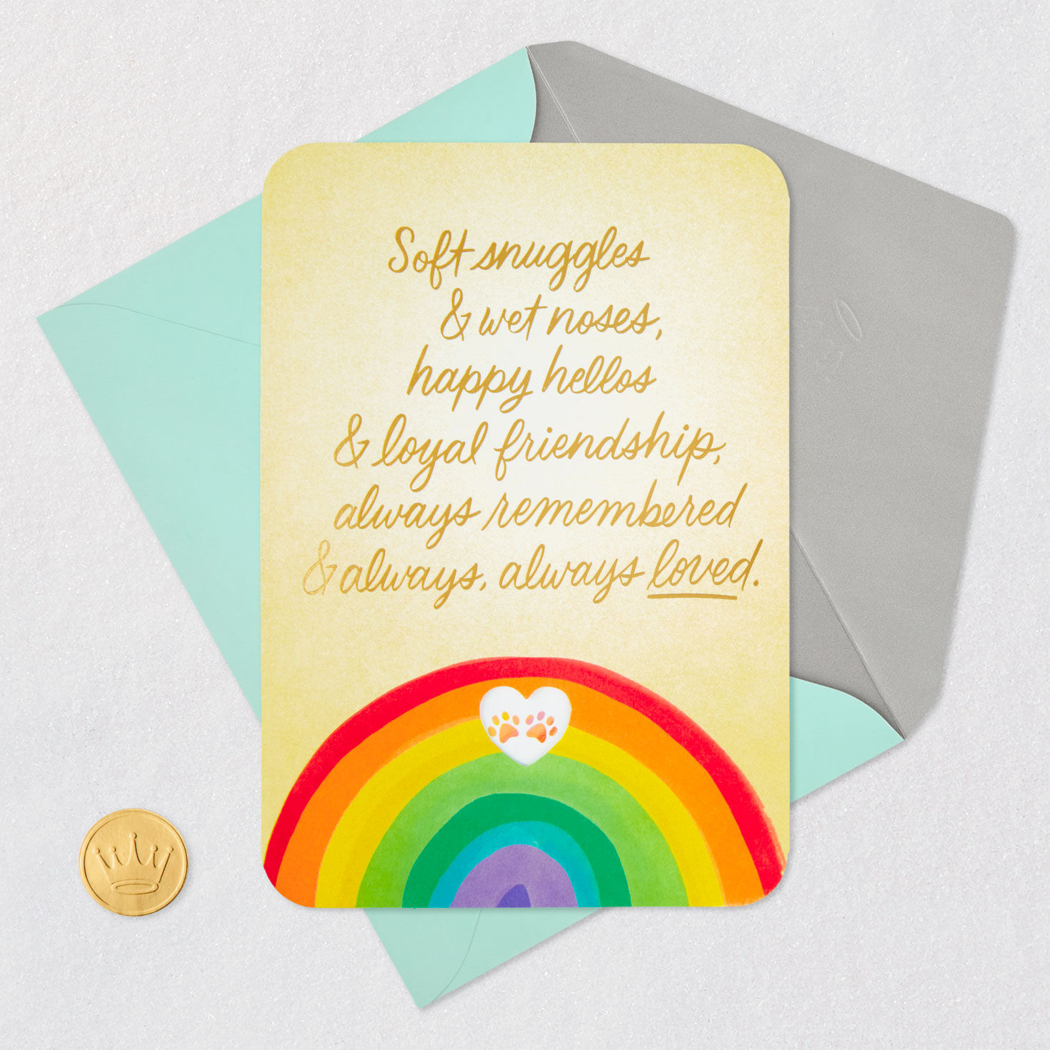 4669-always-remembered-always-loved-sympathy-card-for-loss-of-dog-5.jpg Always Remembered, Always Loved Sympathy Card for Loss of Dog