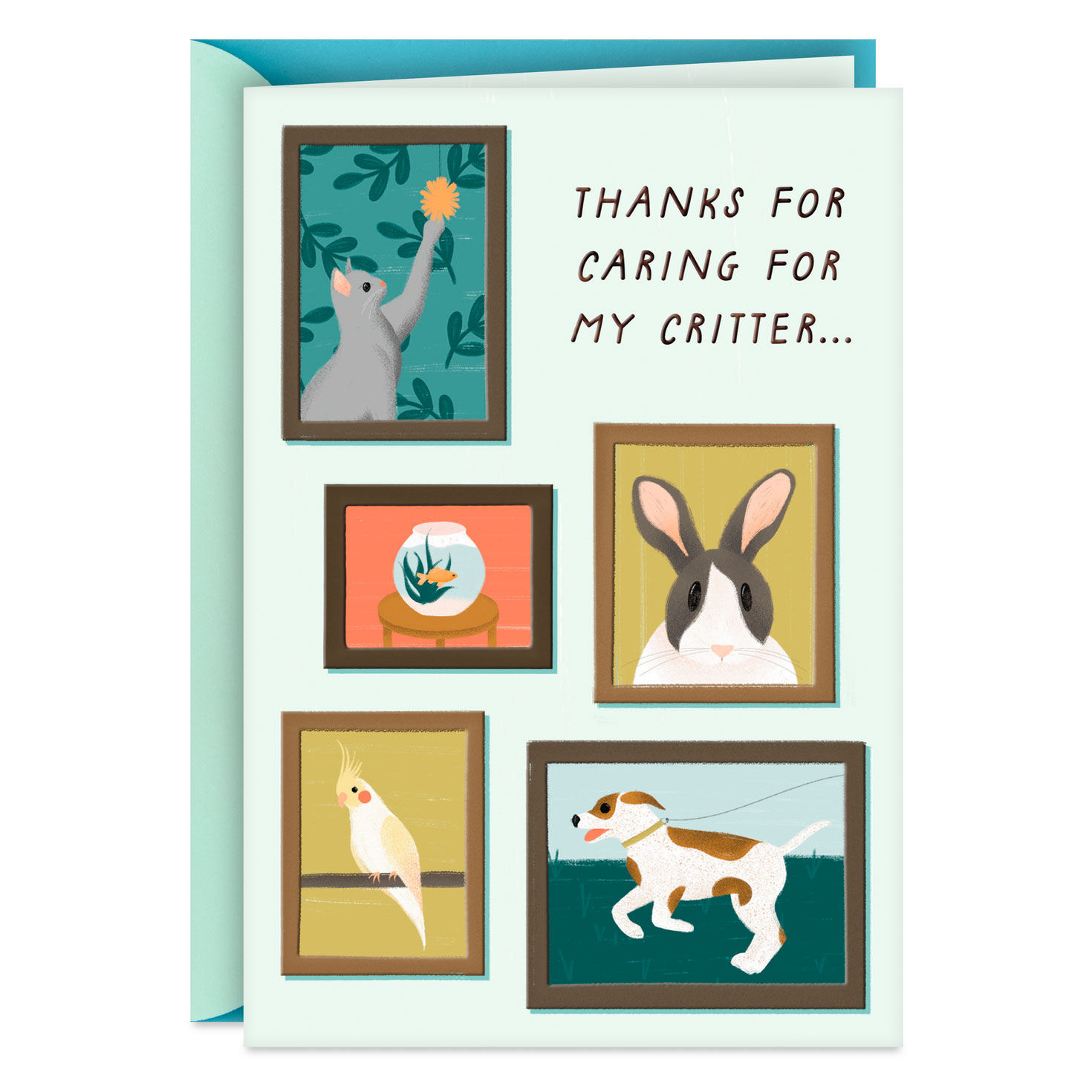 You're Much Appreciated Thank You Card for Pet Sitter