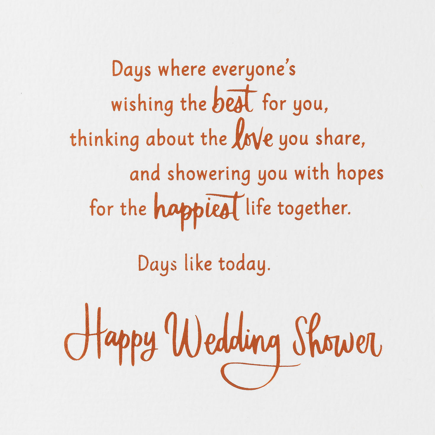 4689-enjoy-the-days-to-come-wedding-shower-card-2.jpg Enjoy the Days to Come Wedding Shower Card