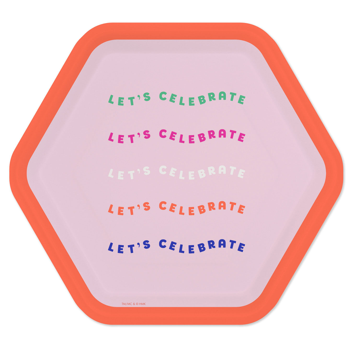 "Let's Celebrate" Dessert Plates, Pack of 8