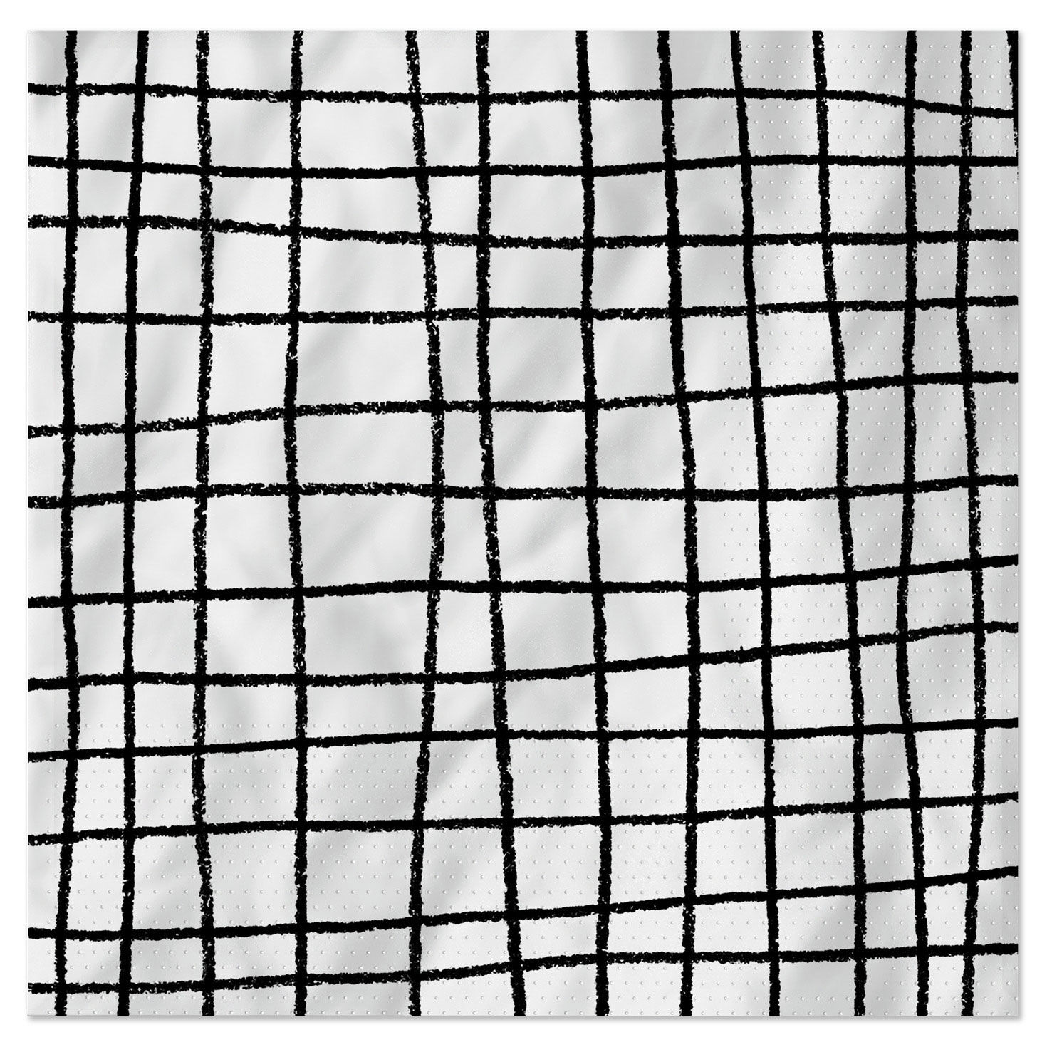 4791-black-and-white-grid-dinner-napkins-set-of-16-1.jpg Black and White Grid Dinner Napkins, Set of 16