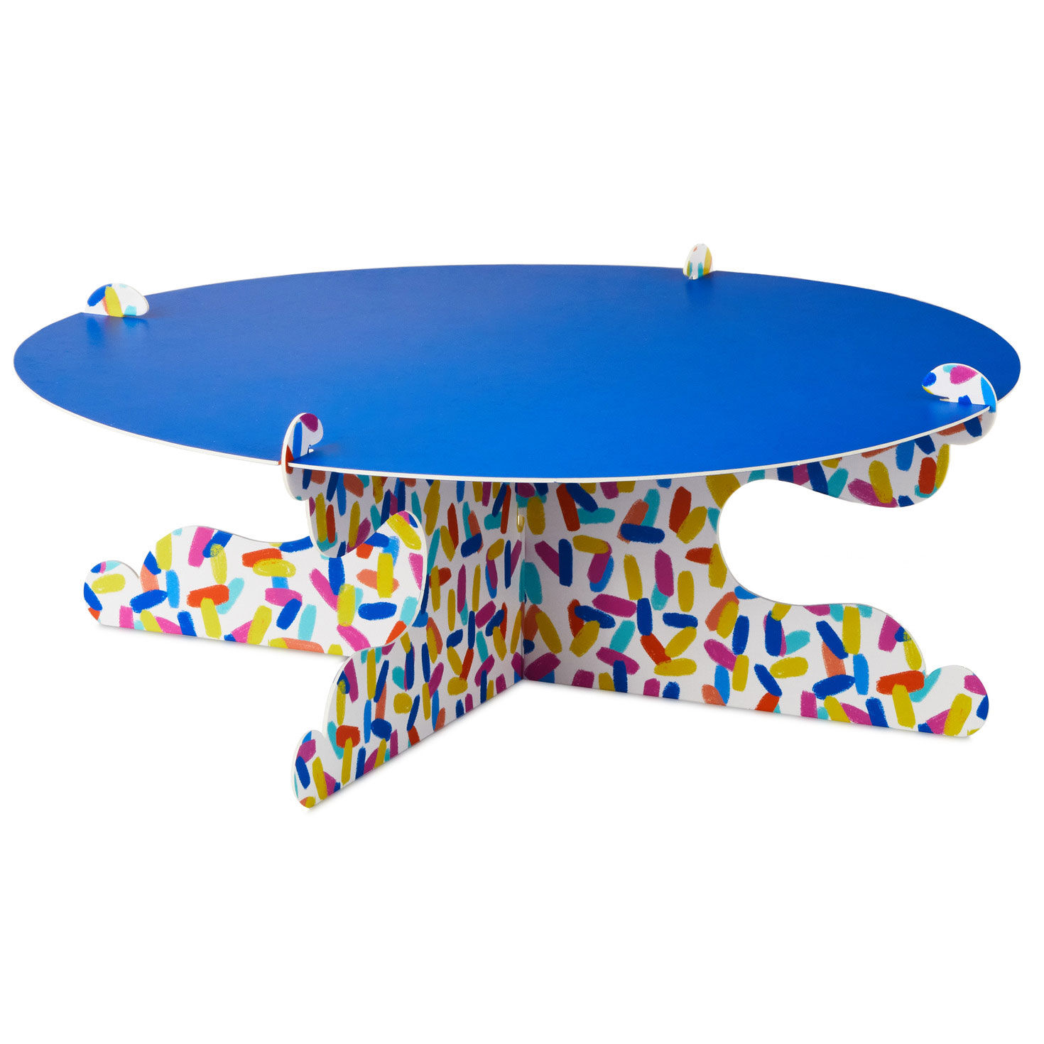 4807-bold-blue-and-confetti-cake-stand-1.jpg Bold Blue and Confetti Cake Stand