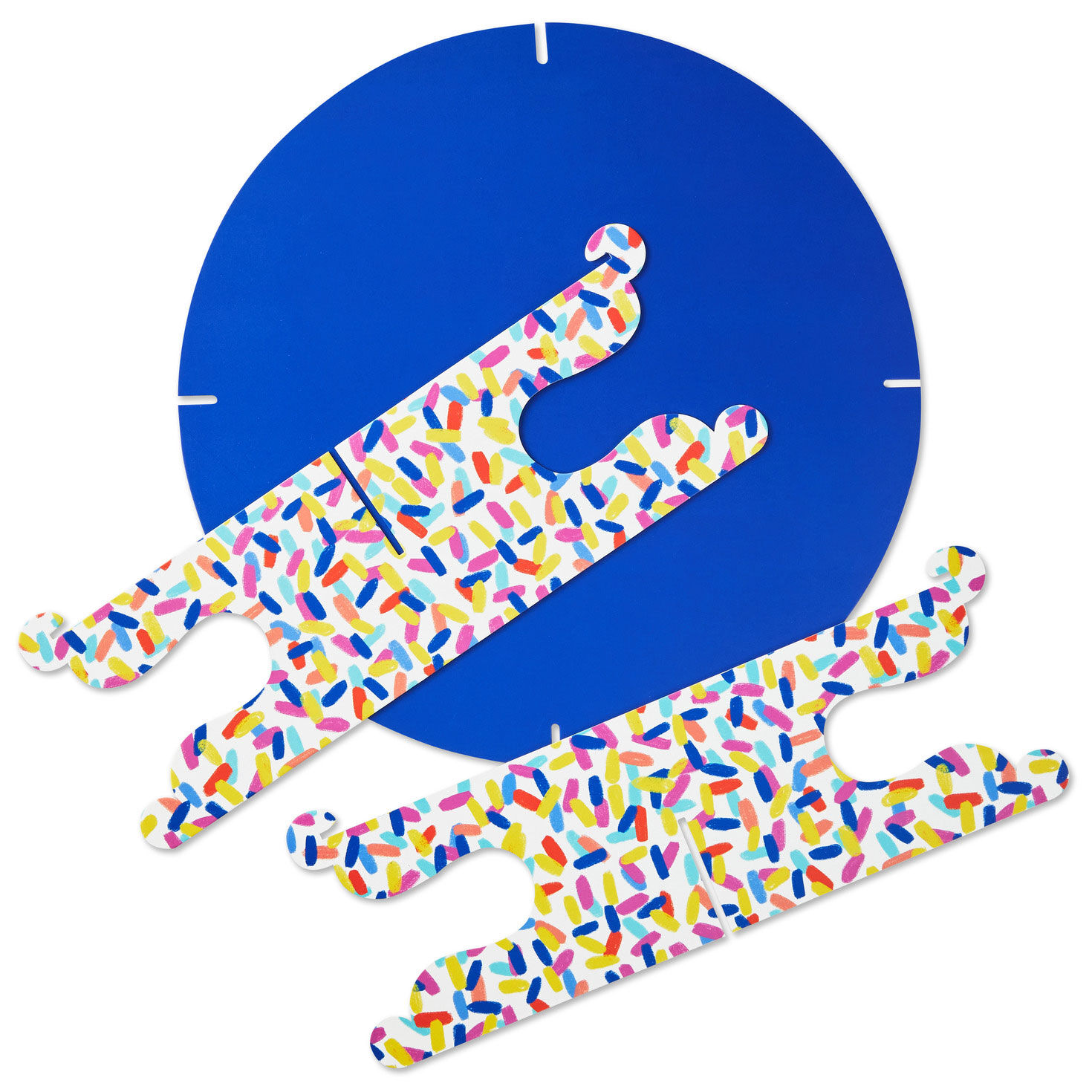 4807-bold-blue-and-confetti-cake-stand-2.jpg Bold Blue and Confetti Cake Stand