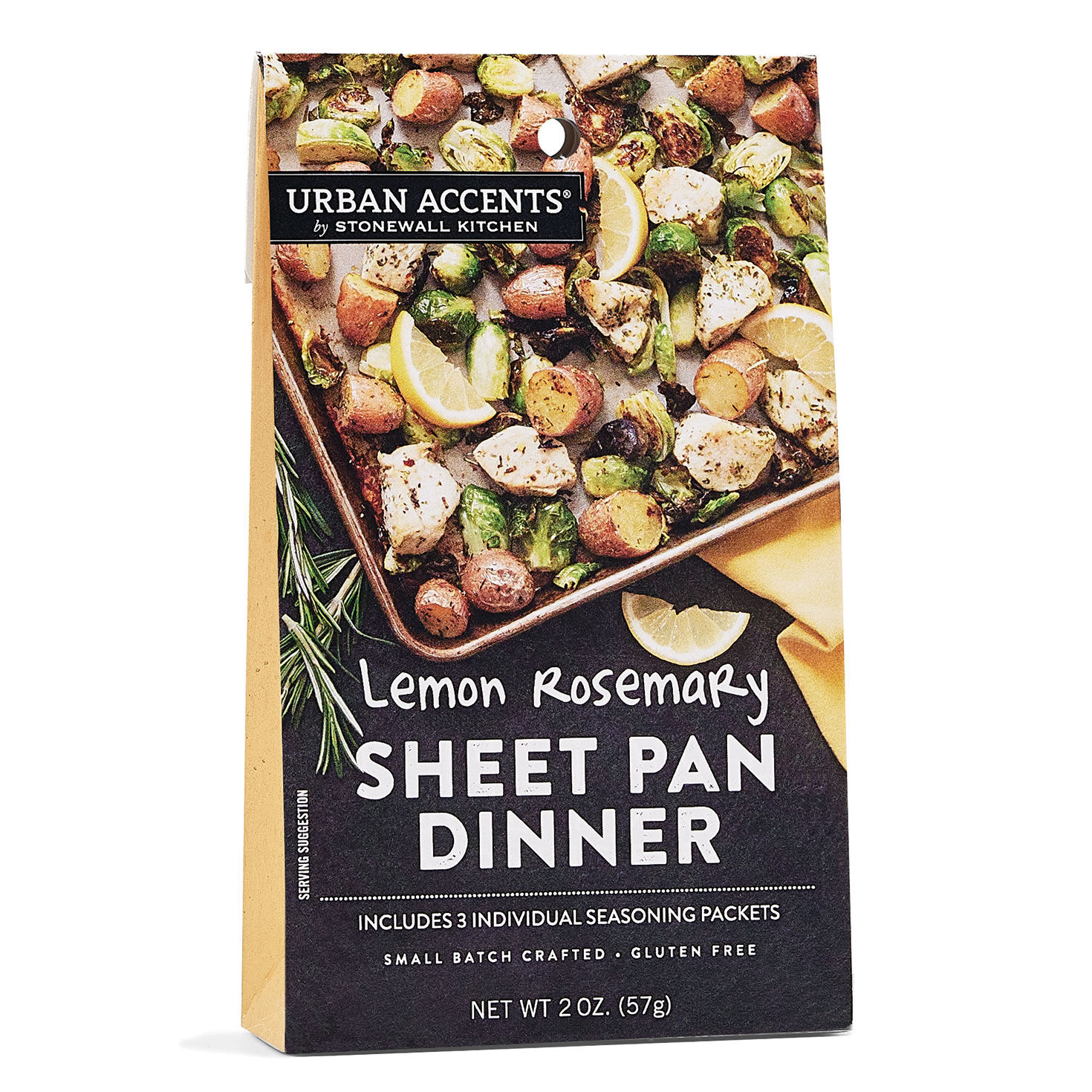 Urban Accents Lemon Rosemary Sheet Pan Dinner Seasoning, 3 Packets