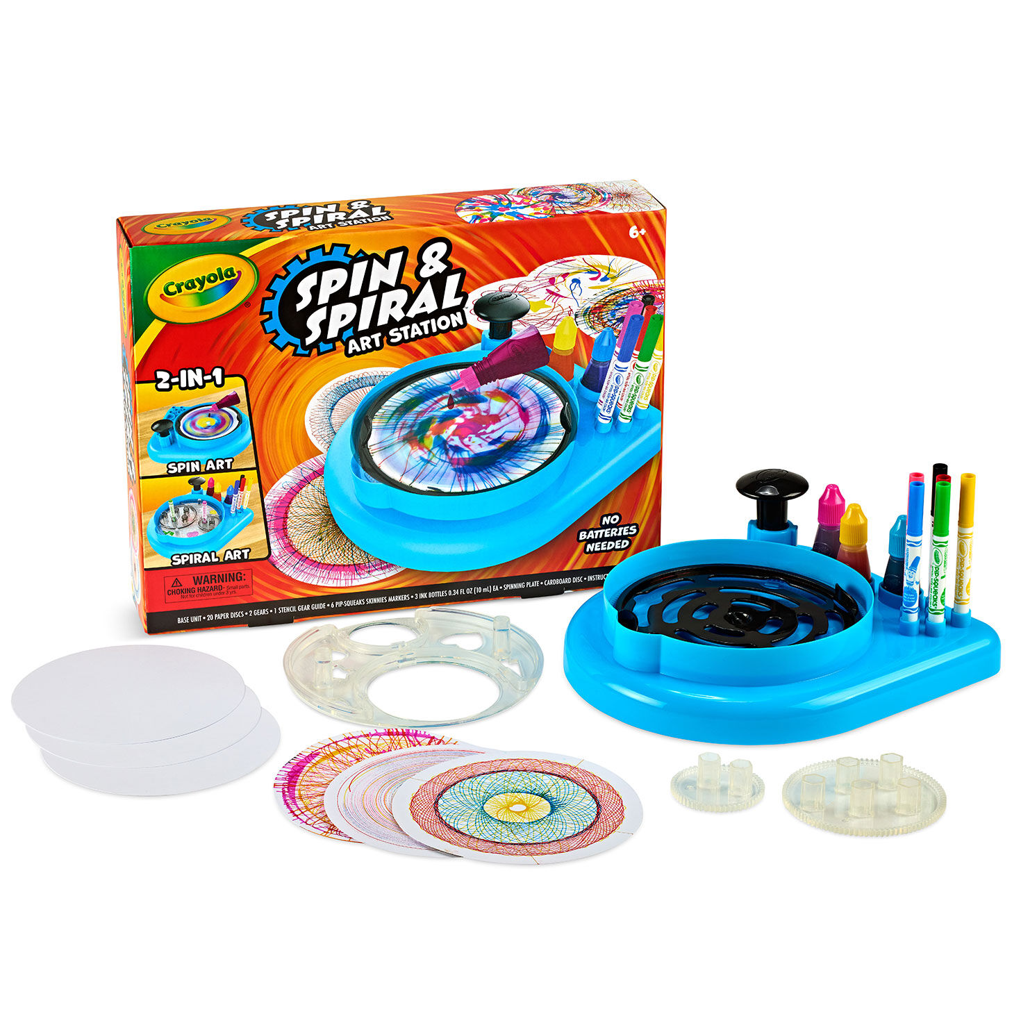 Crayola Spin and Spiral Art Station