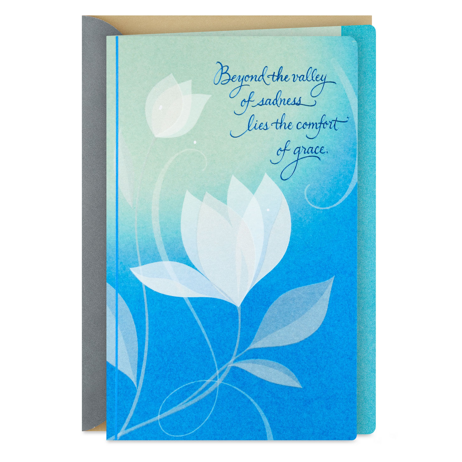 Prayers, Love and the Comfort of Grace Sympathy Card